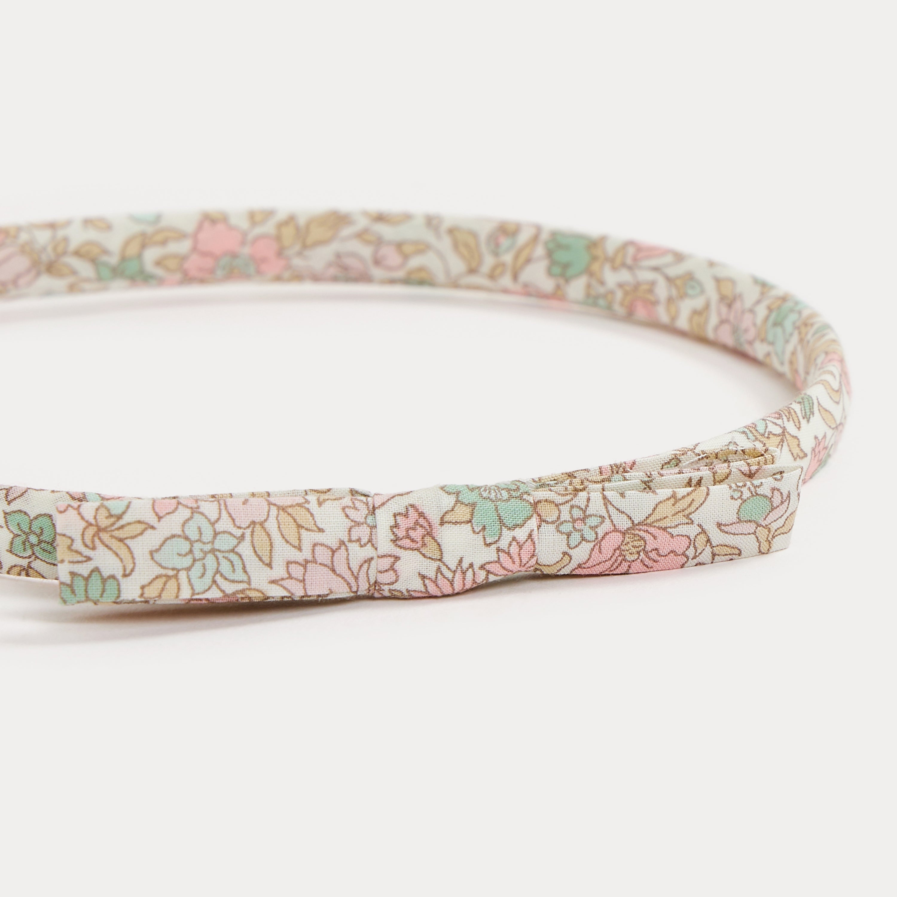 Girls Pink Floral Headband