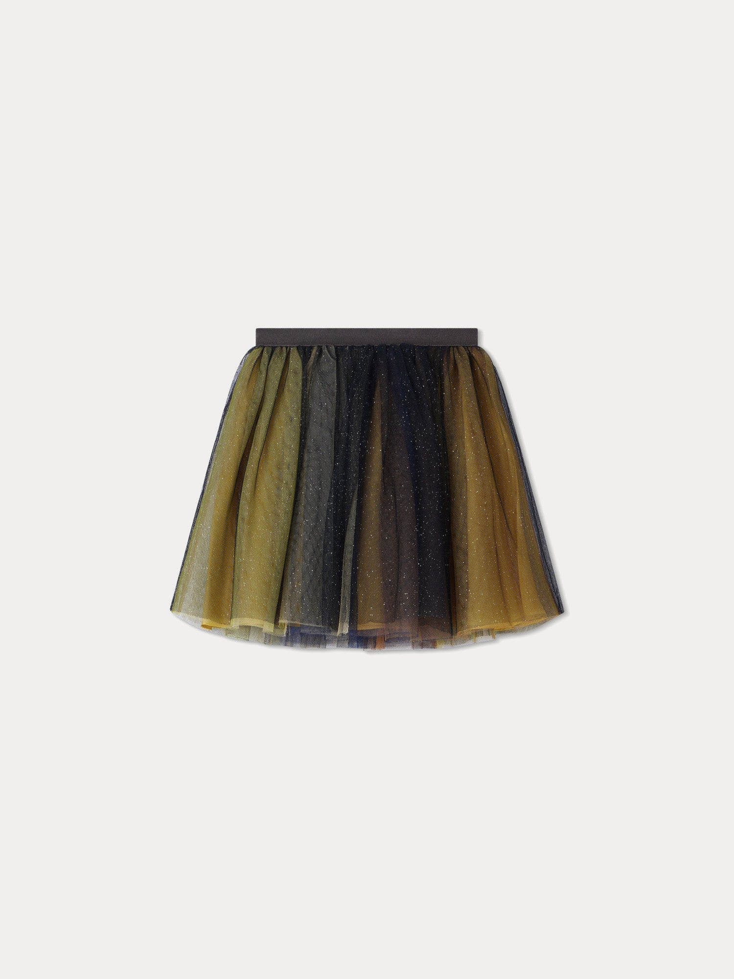 Girls Black Yarn Skirt