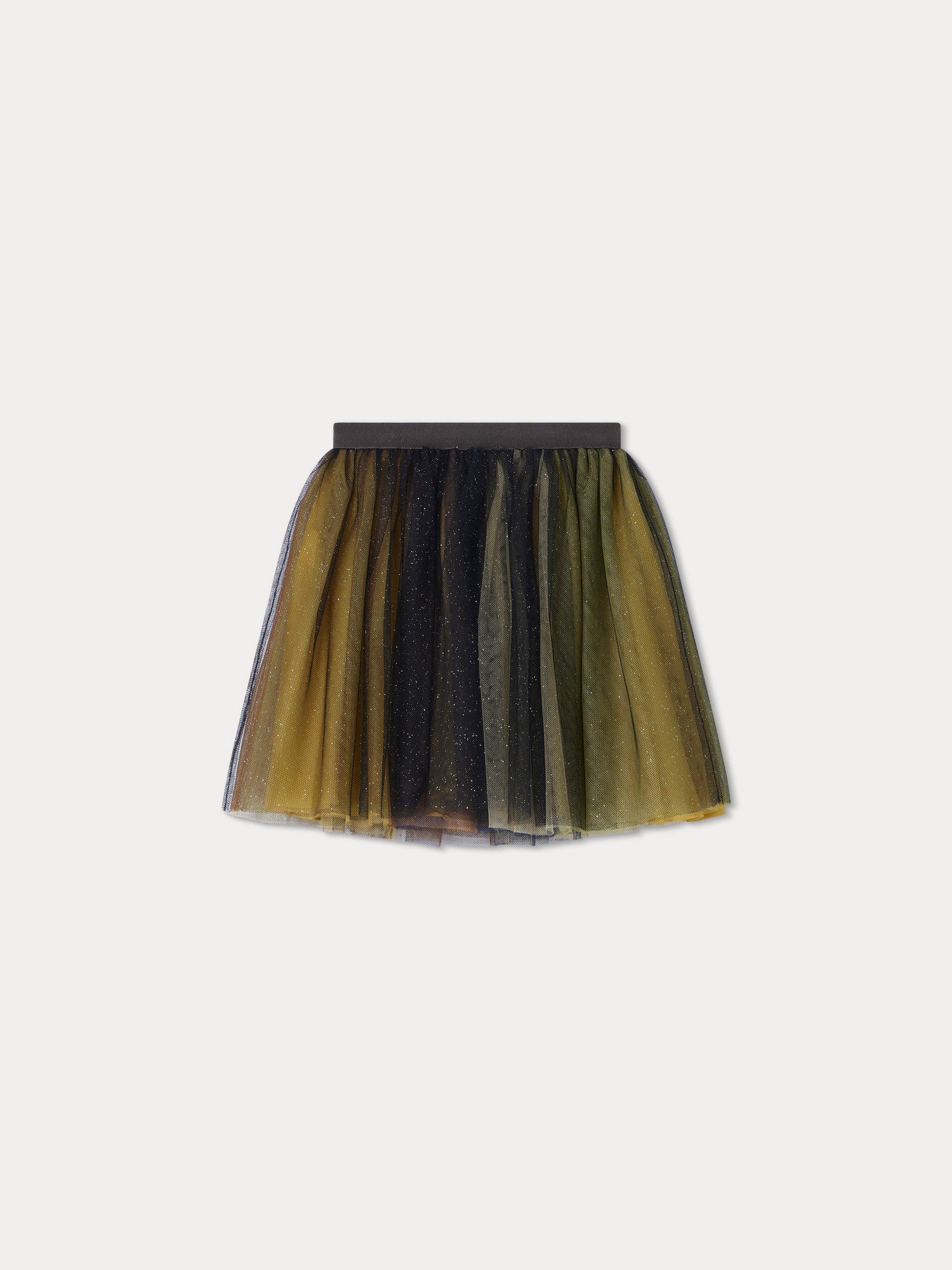 Girls Black Yarn Skirt