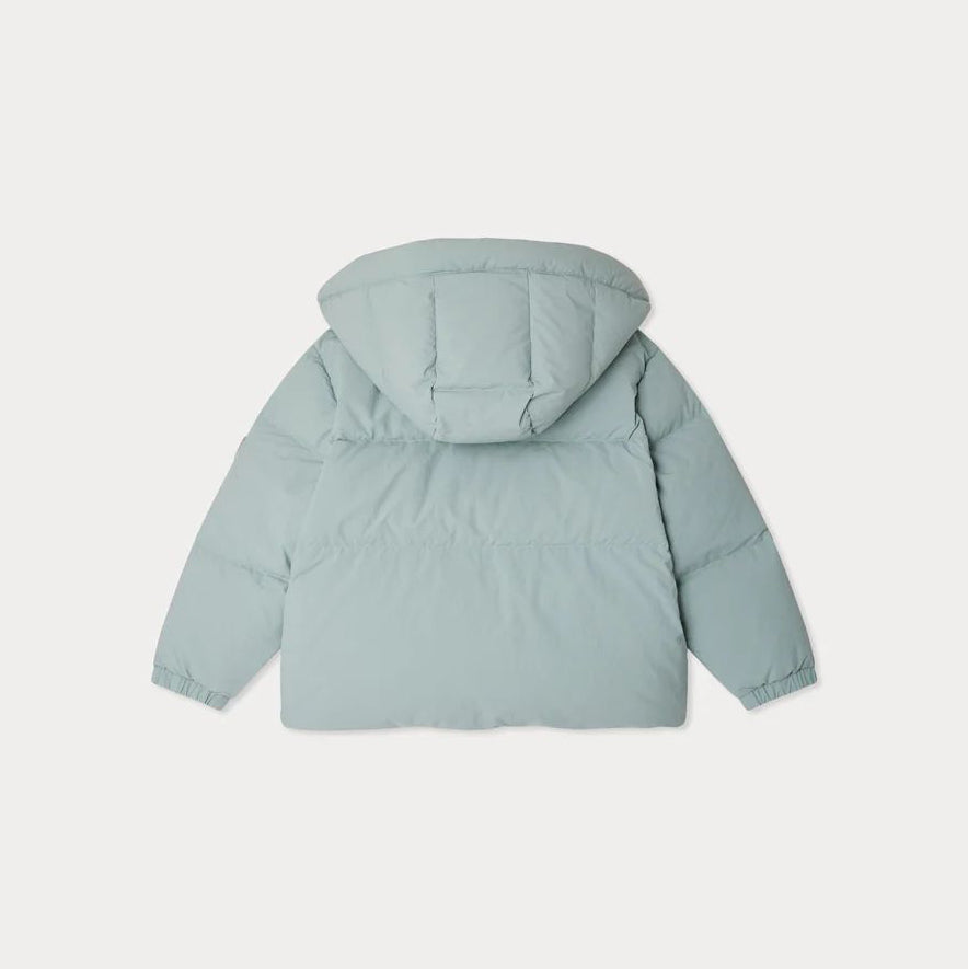 Girls Green Padded Down Jacket