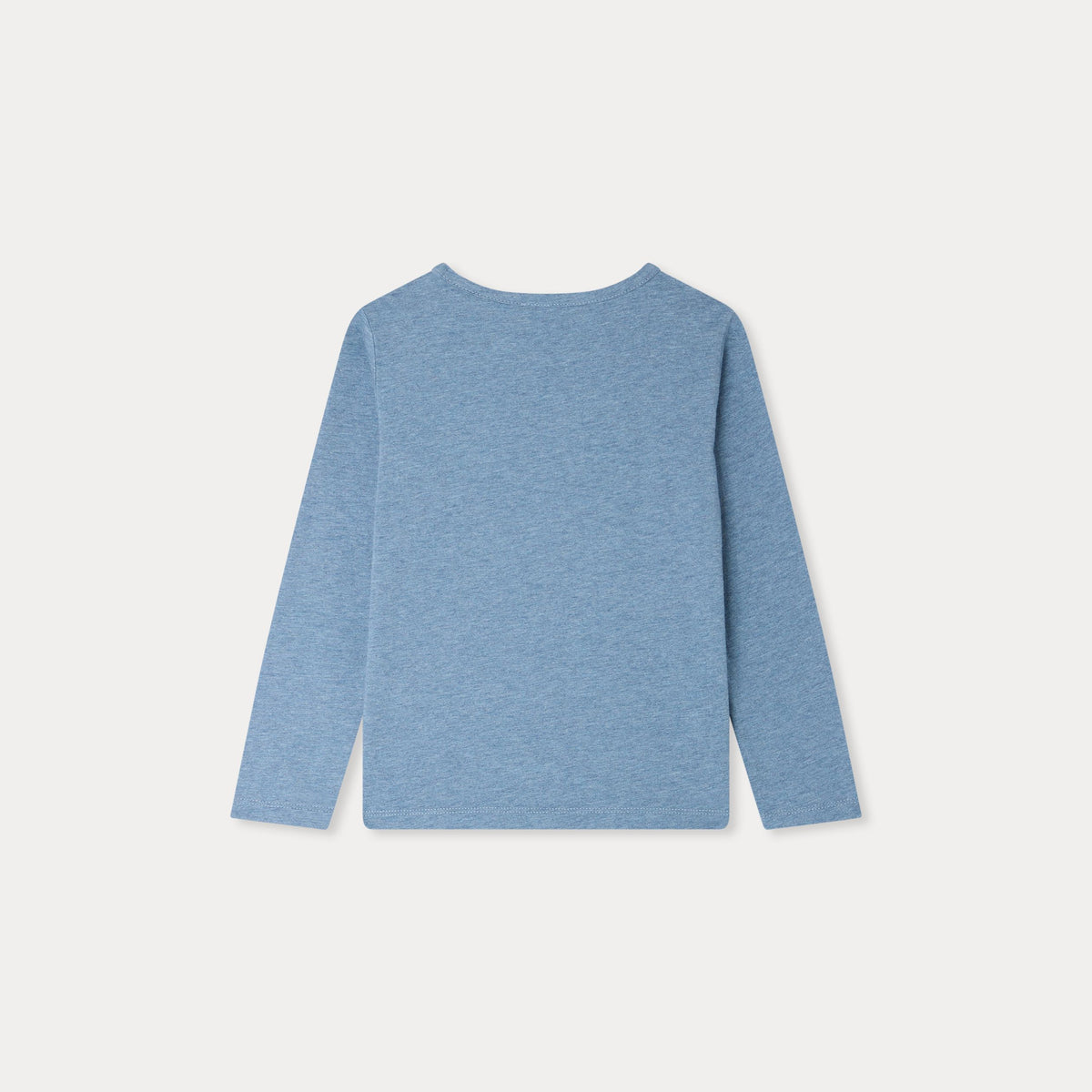 Girls Blue Logo Cotton T-Shirt