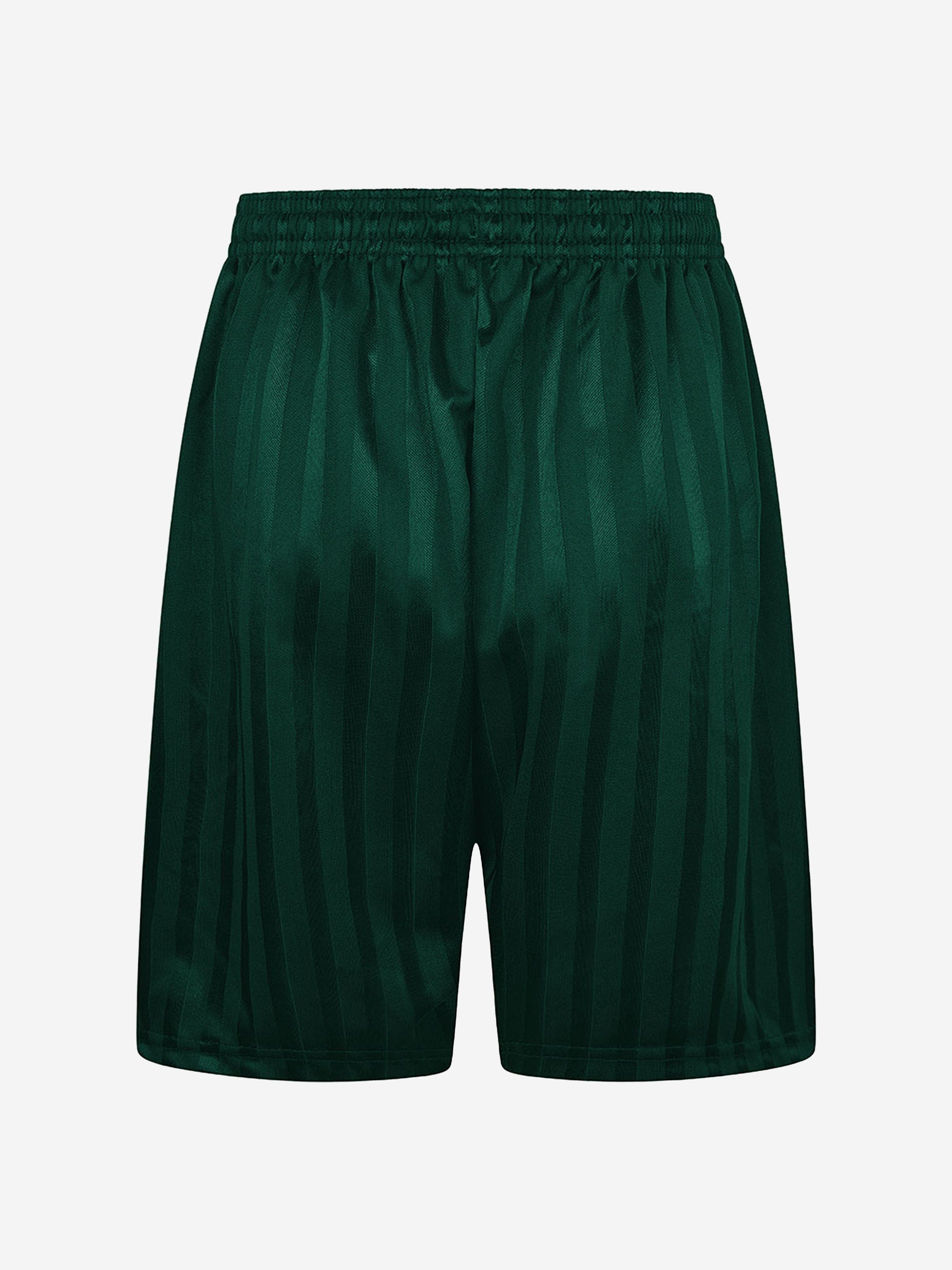 Zeco Kids School Shadow Stripe Shorts in Green