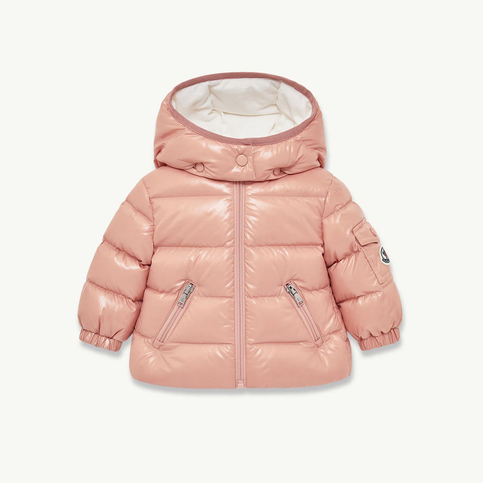 Baby Girls Pink"BADY"Padded Down Jacket