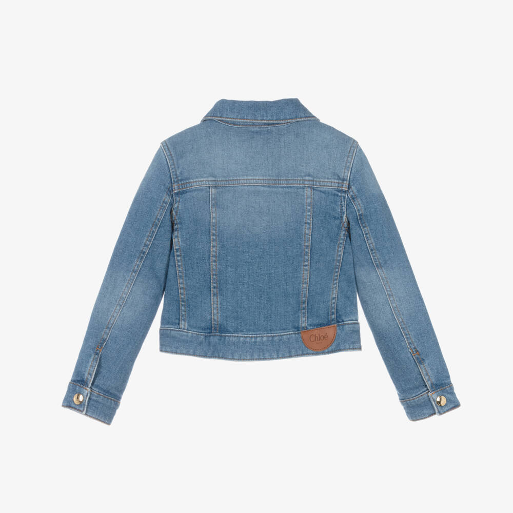Girls Blue Denim Jacket