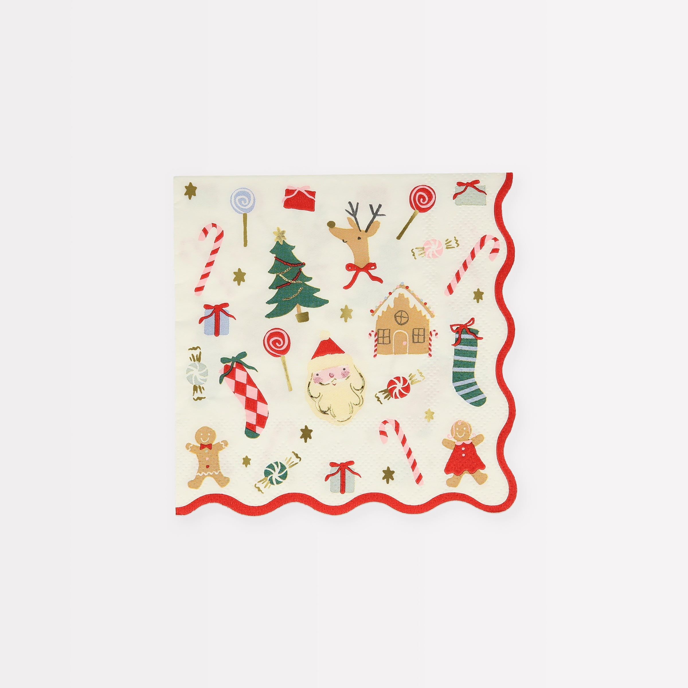 Jolly Christmas Small Napkins(16 Pack)