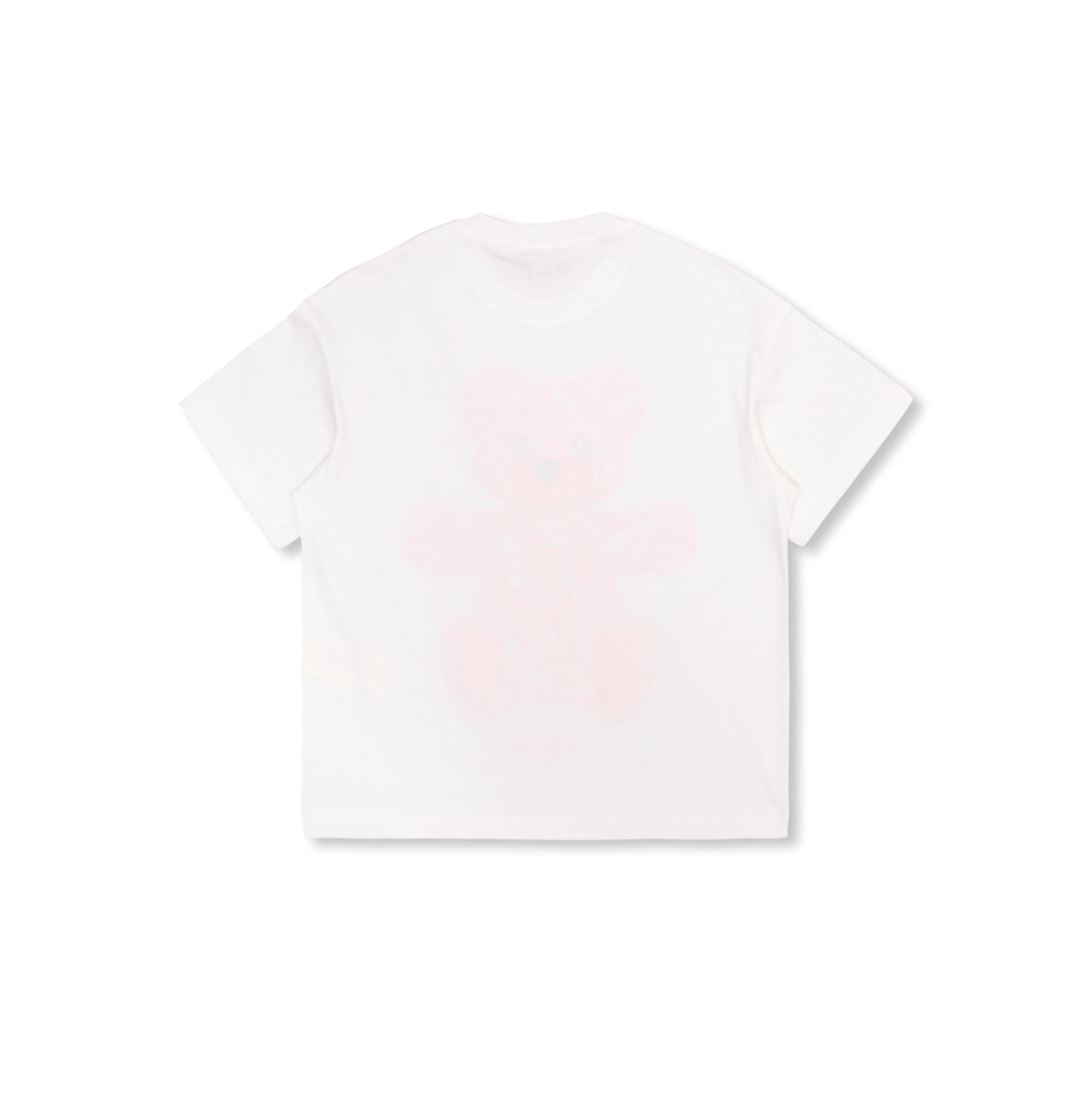 Girls Pink Bear Cotton T-Shirt