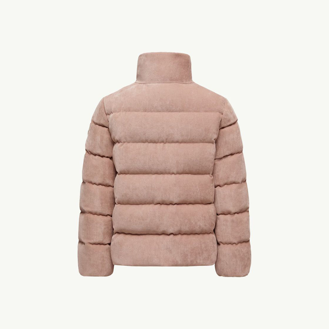 Girls Pink Corduroy"MARTH"Padded Down Jacket