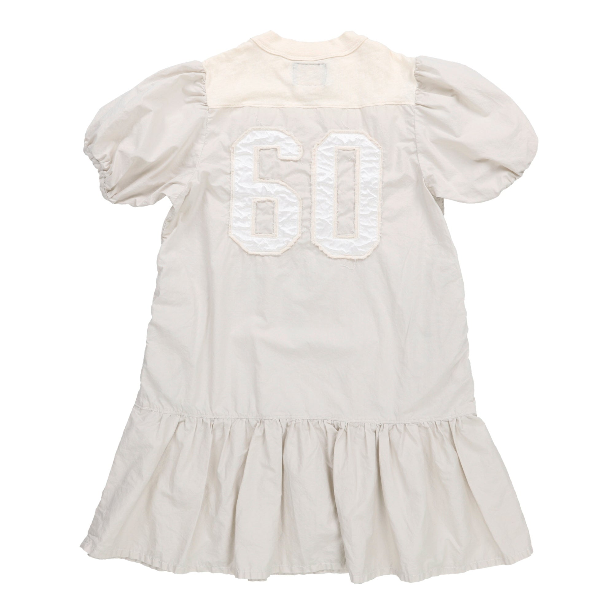 Girls White Cotton Dress