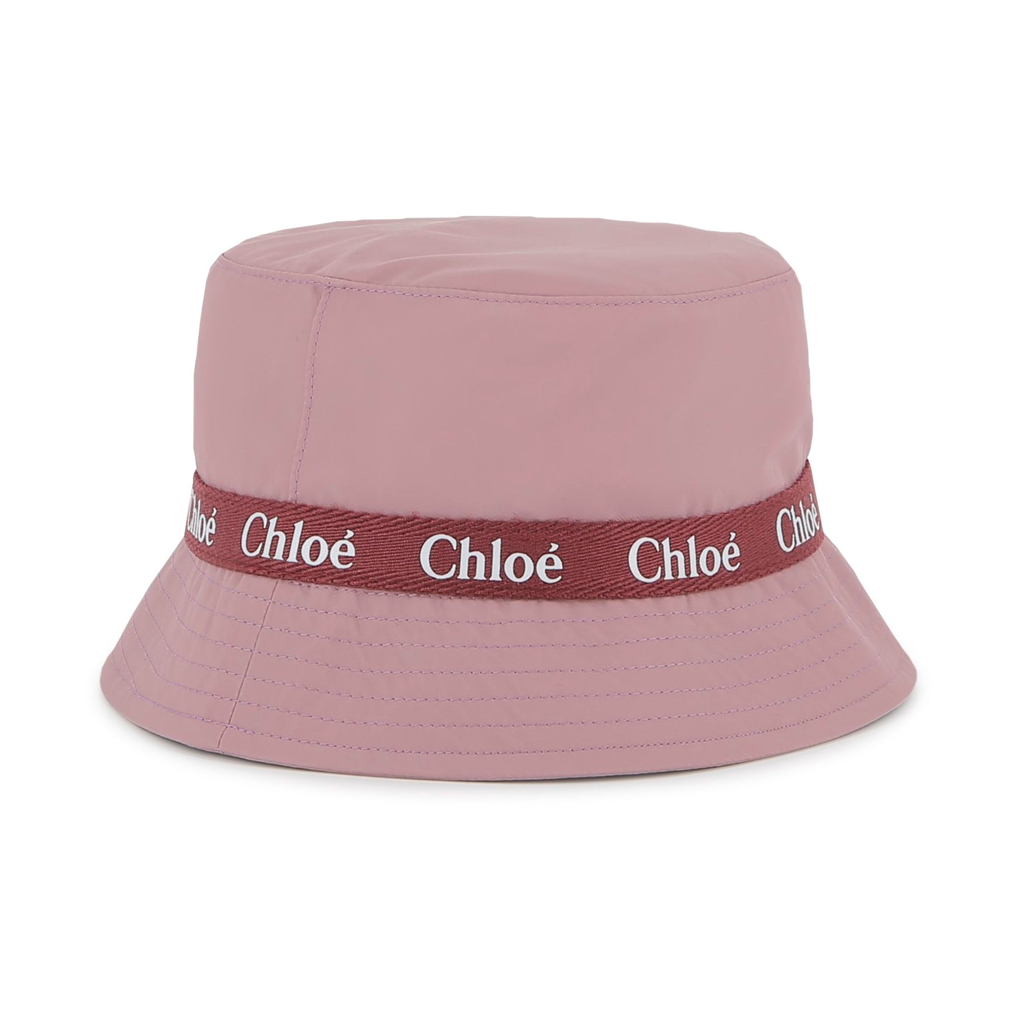 Girls Pink Logo Bucket Hat