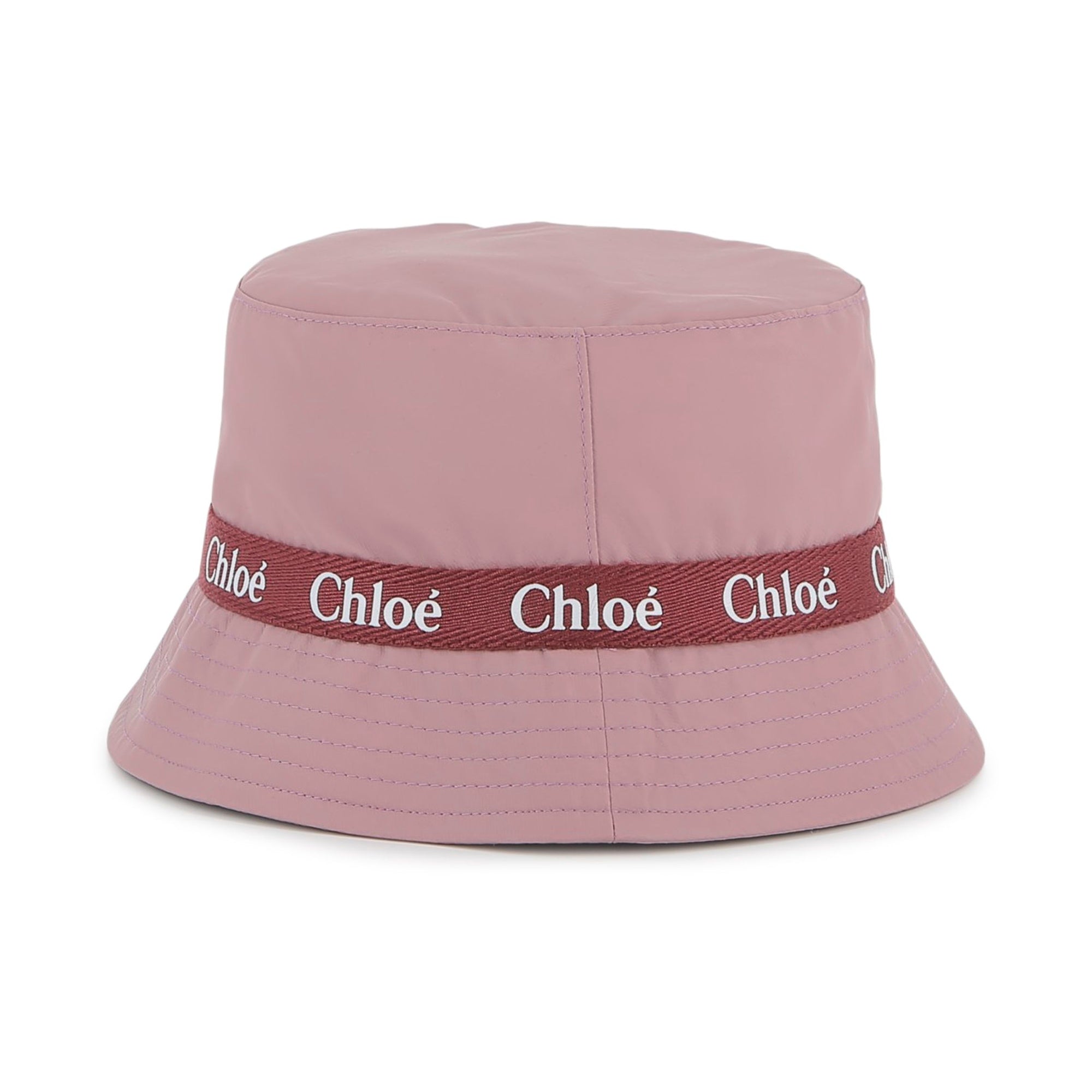 Girls Pink Logo Bucket Hat
