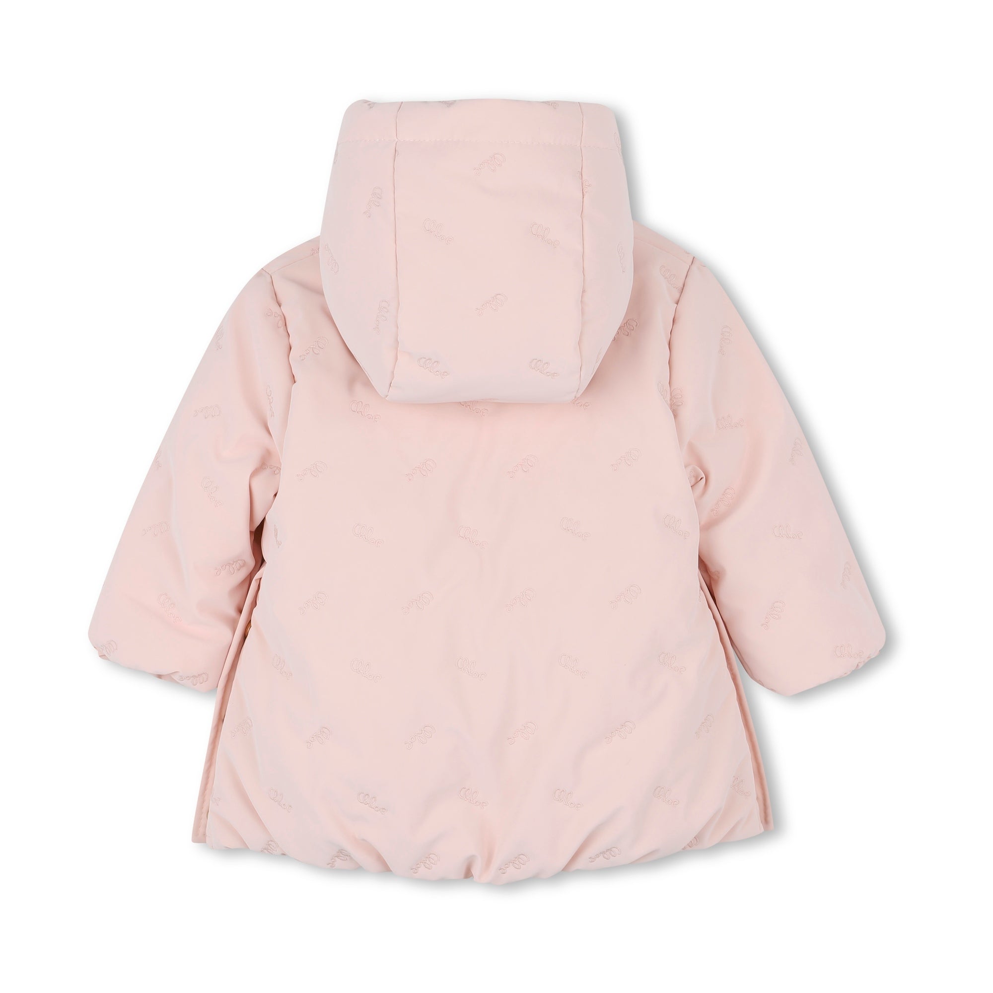 Baby Girls Pink Padded Coat