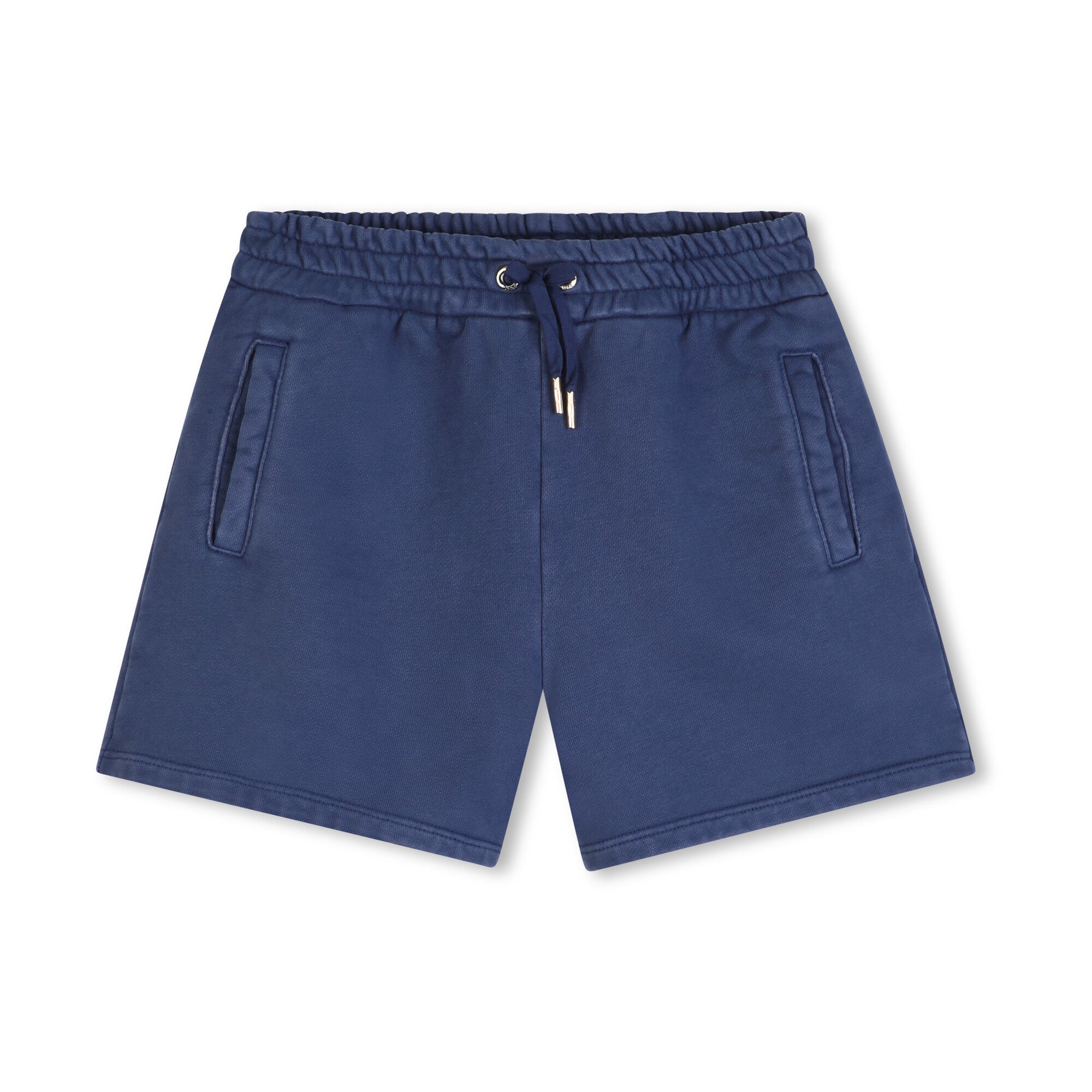 Girls Blue Cotton Shorts