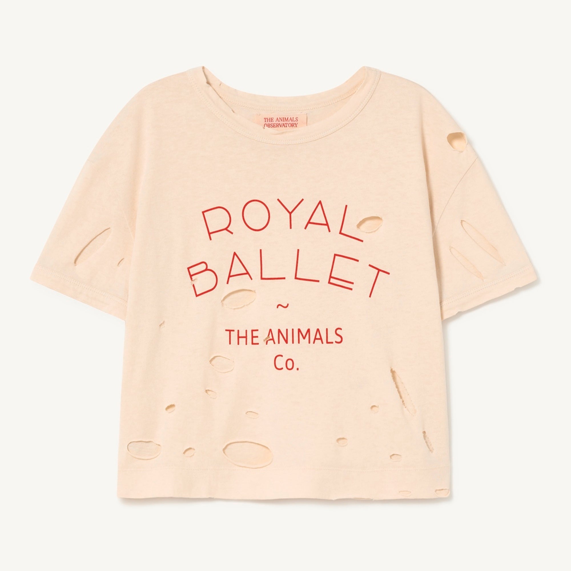 Boys & Girls White Logo Cotton T-Shirt