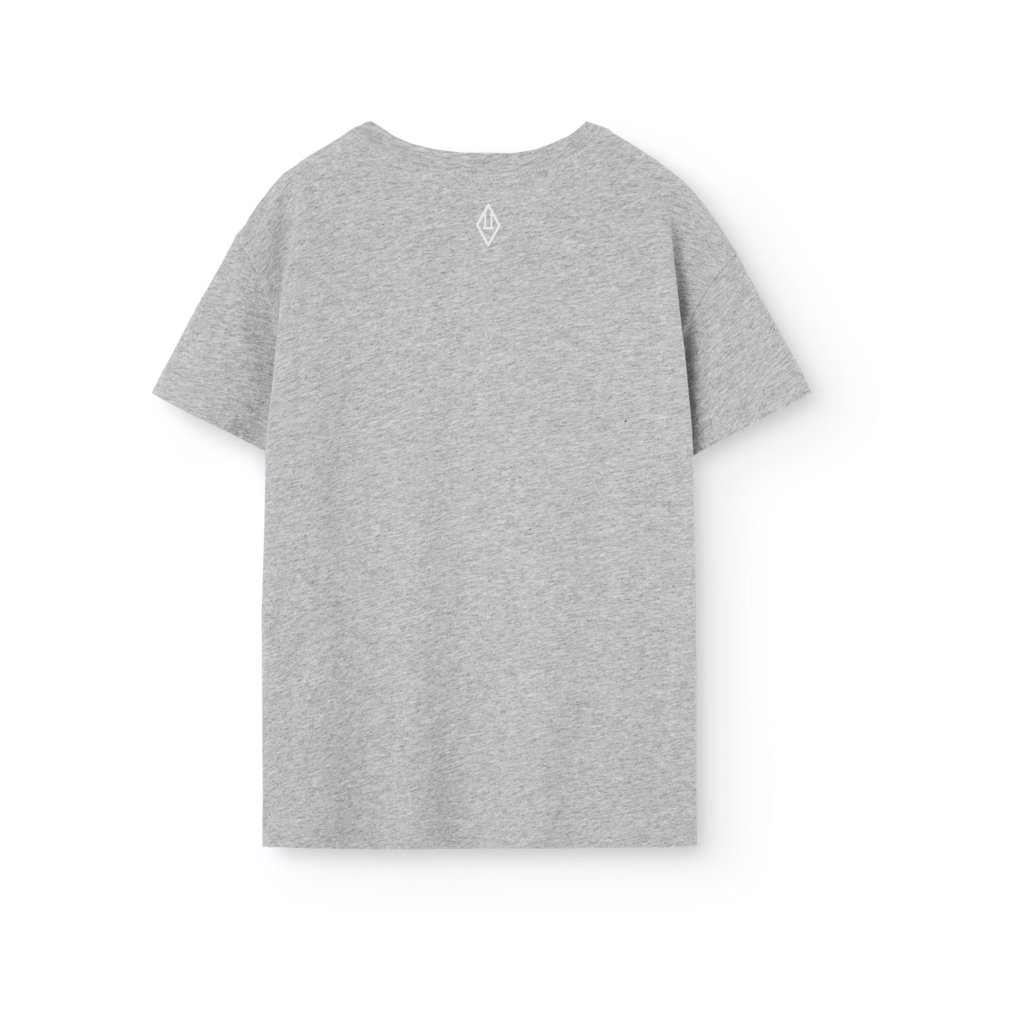 Boys & Girls Light Grey Logo Cotton T-Shirt