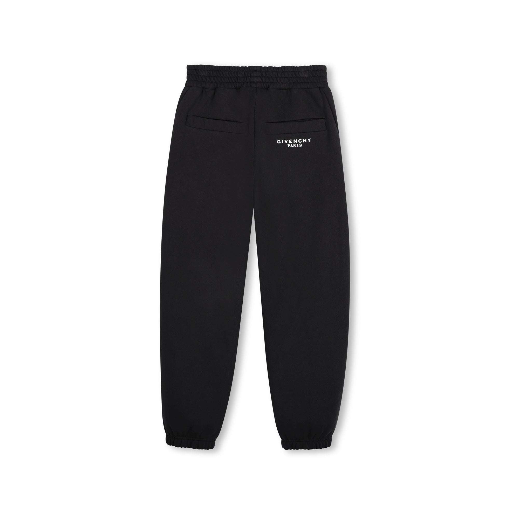 Boys & Girls Black Cotton Trousers