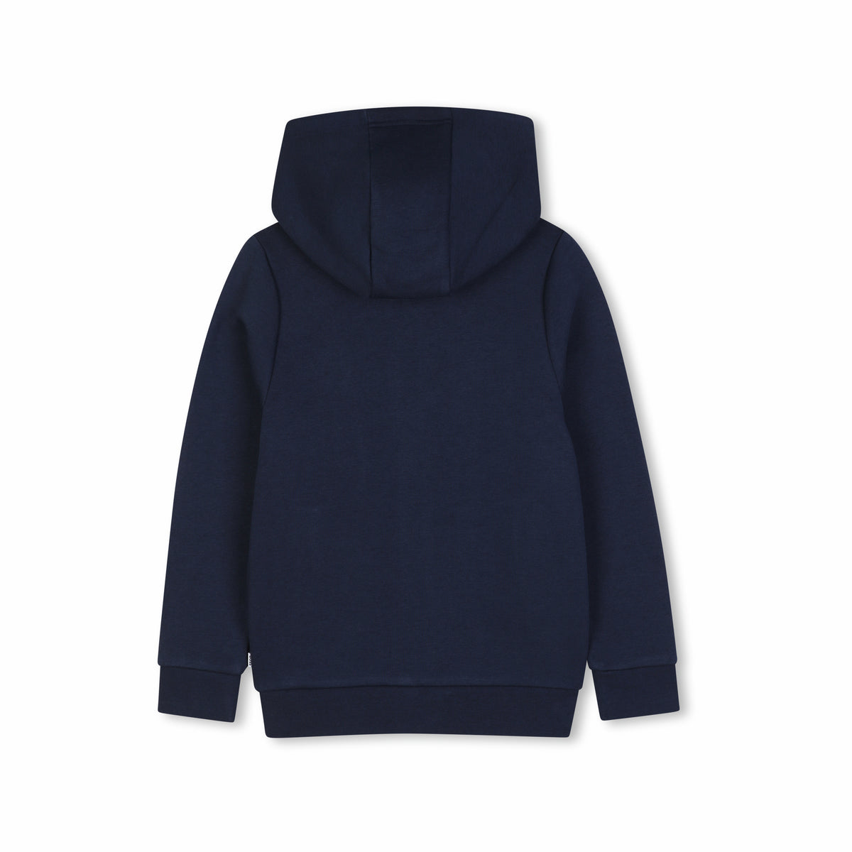 Boys Blue Cotton Zip-Up Top