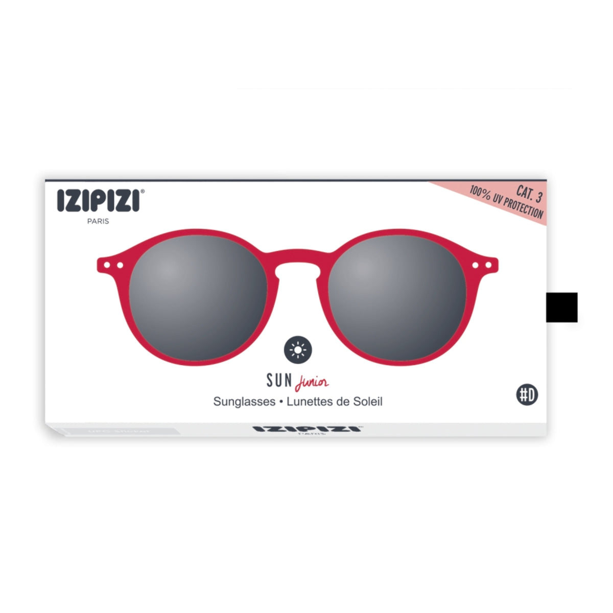 Lunettes de soleil rouges pour garçons et filles "SUN #D" (5-10 ans)