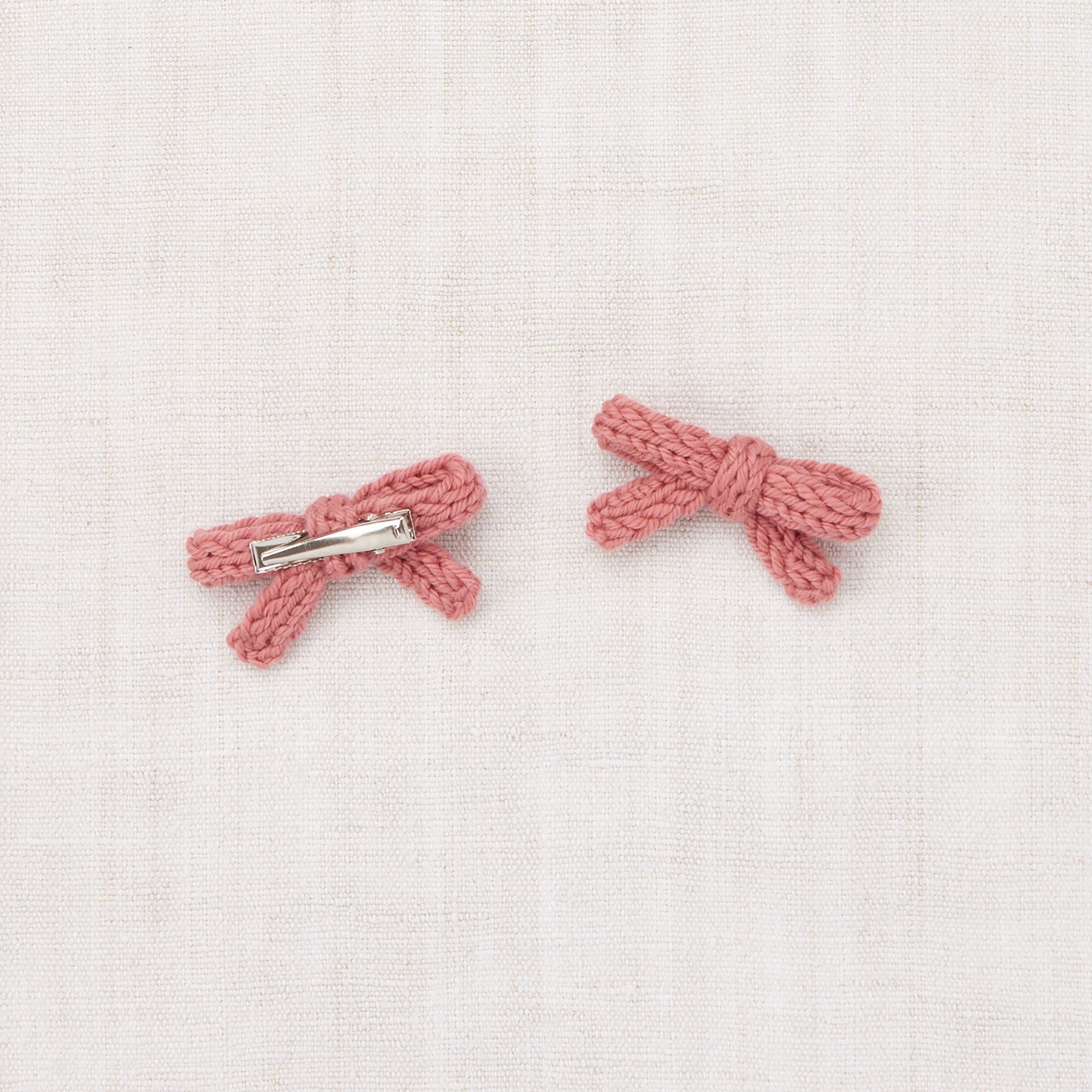 Boys & Girls Pink Bow Hair Clips