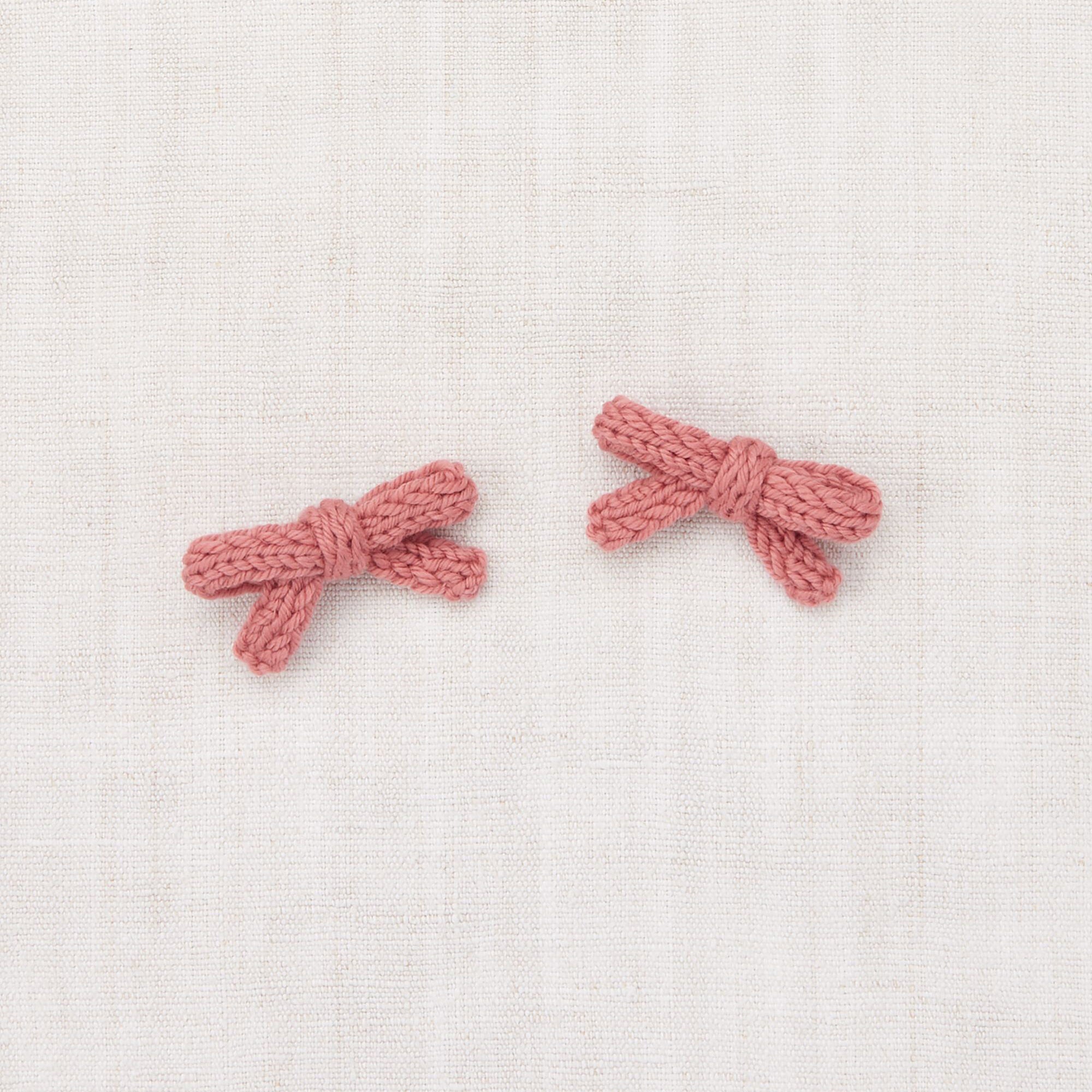 Boys & Girls Pink Bow Hair Clips
