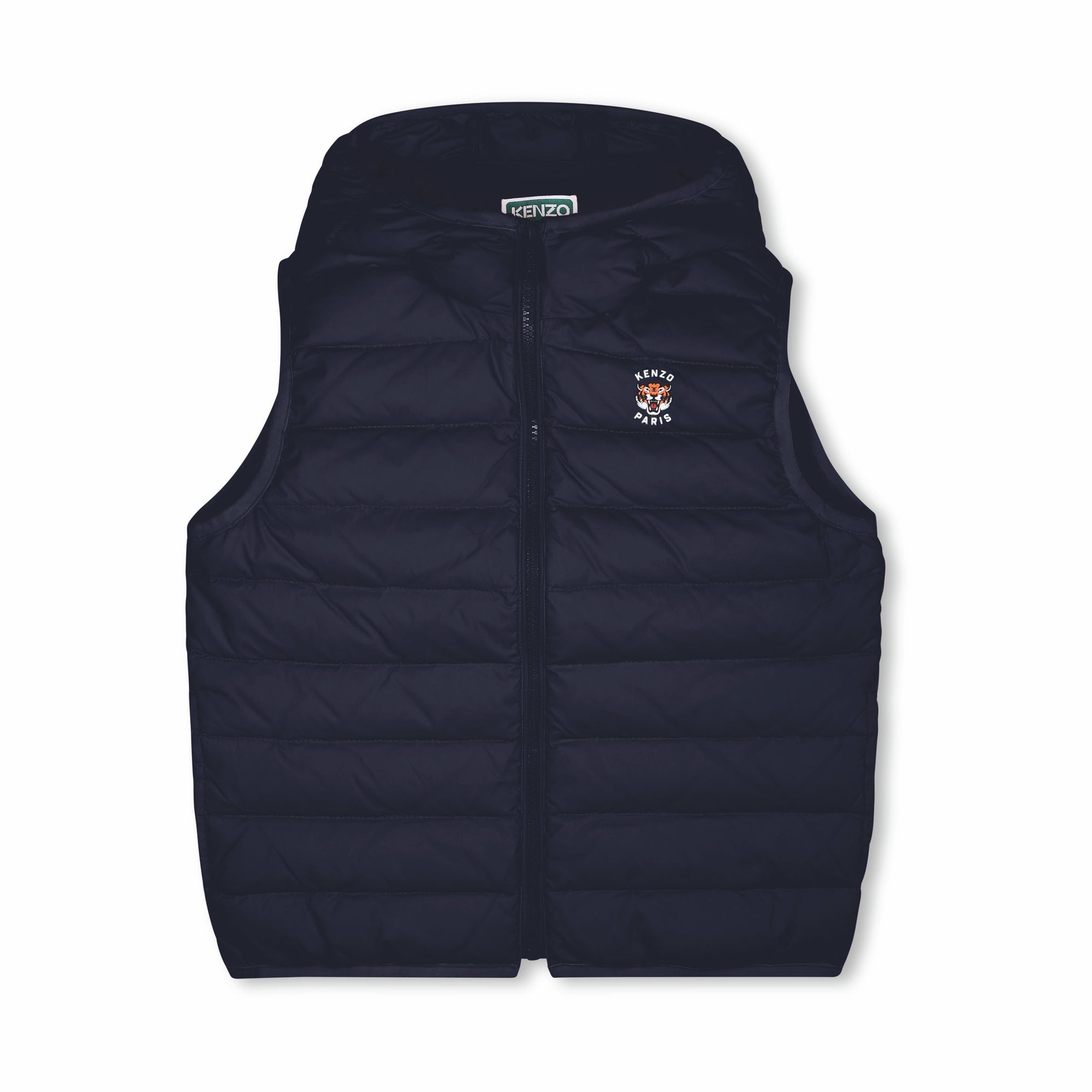 Boys & Girls Dark Blue Padded Down Gilet
