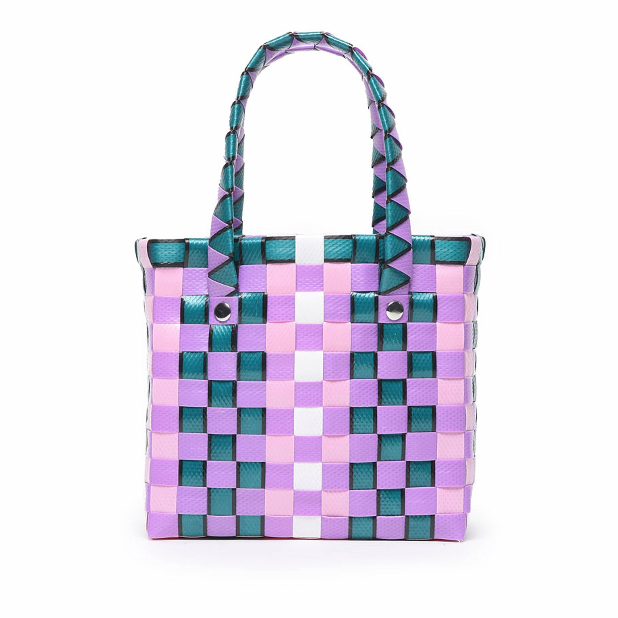 Girls Lilac Logo Handbag