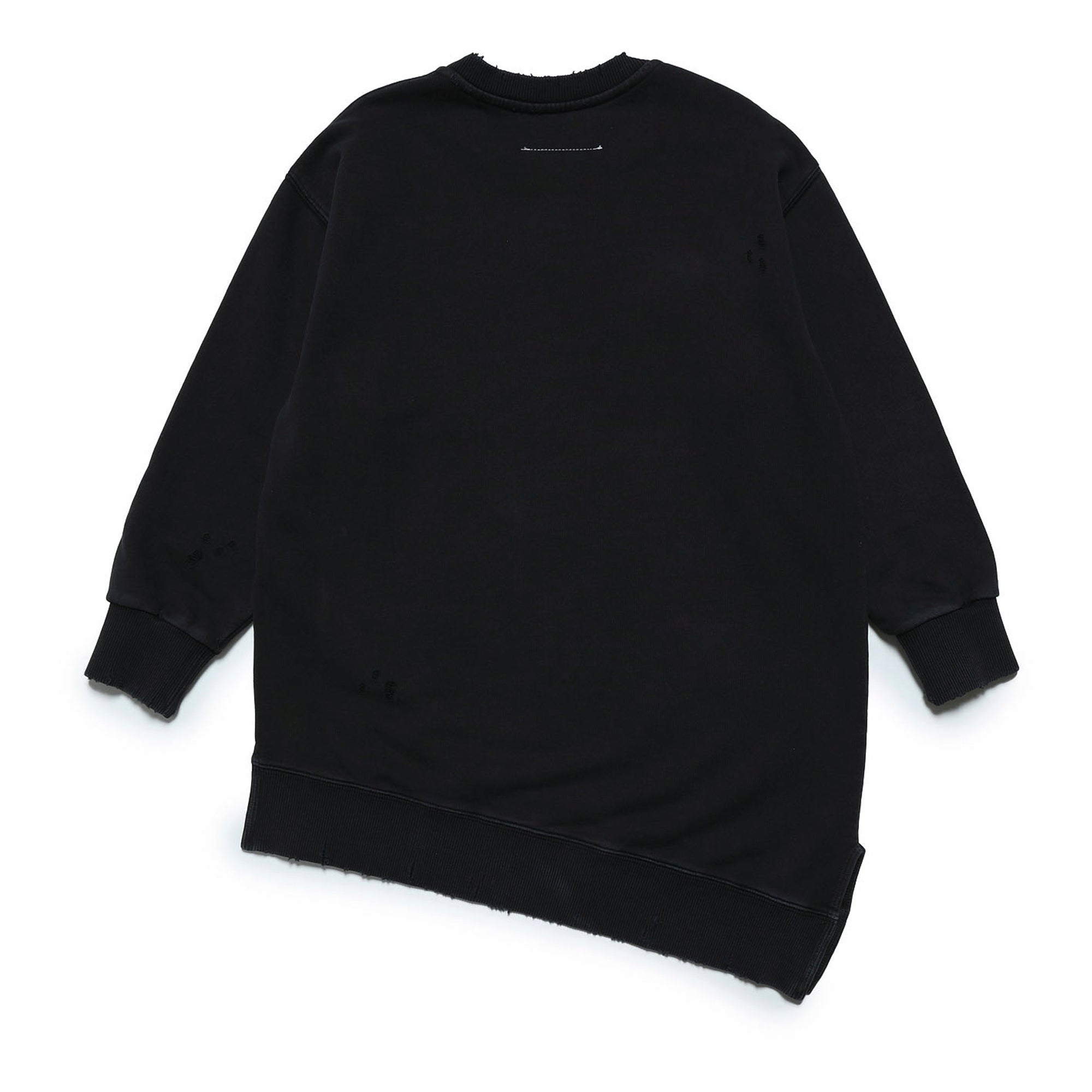 Girls Black Logo Cotton Dress