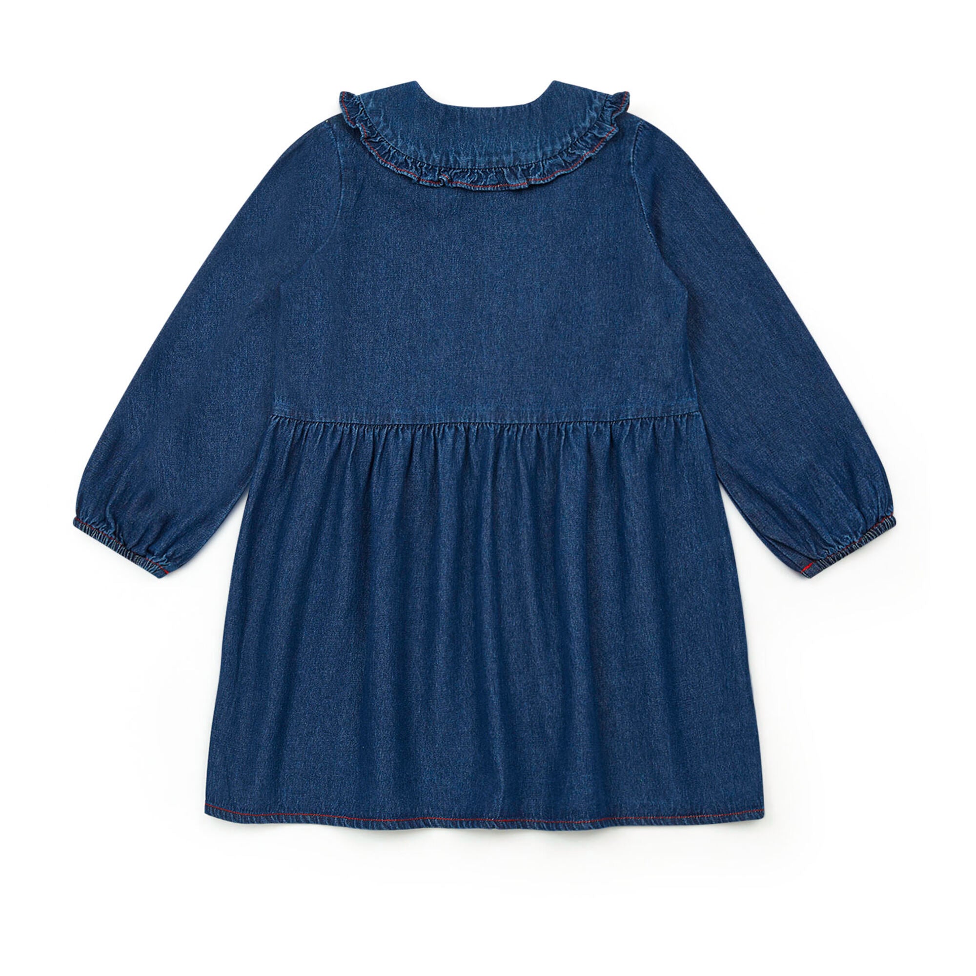 Girls Blue Denim Dress