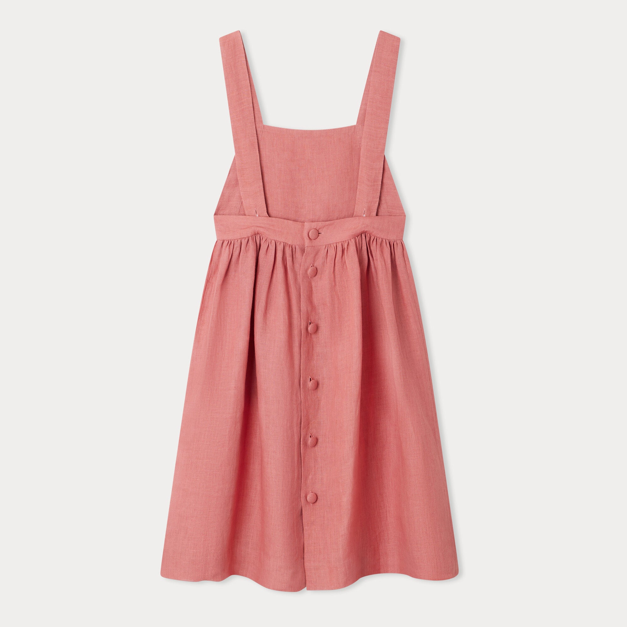 Girls Pink Strap Dress