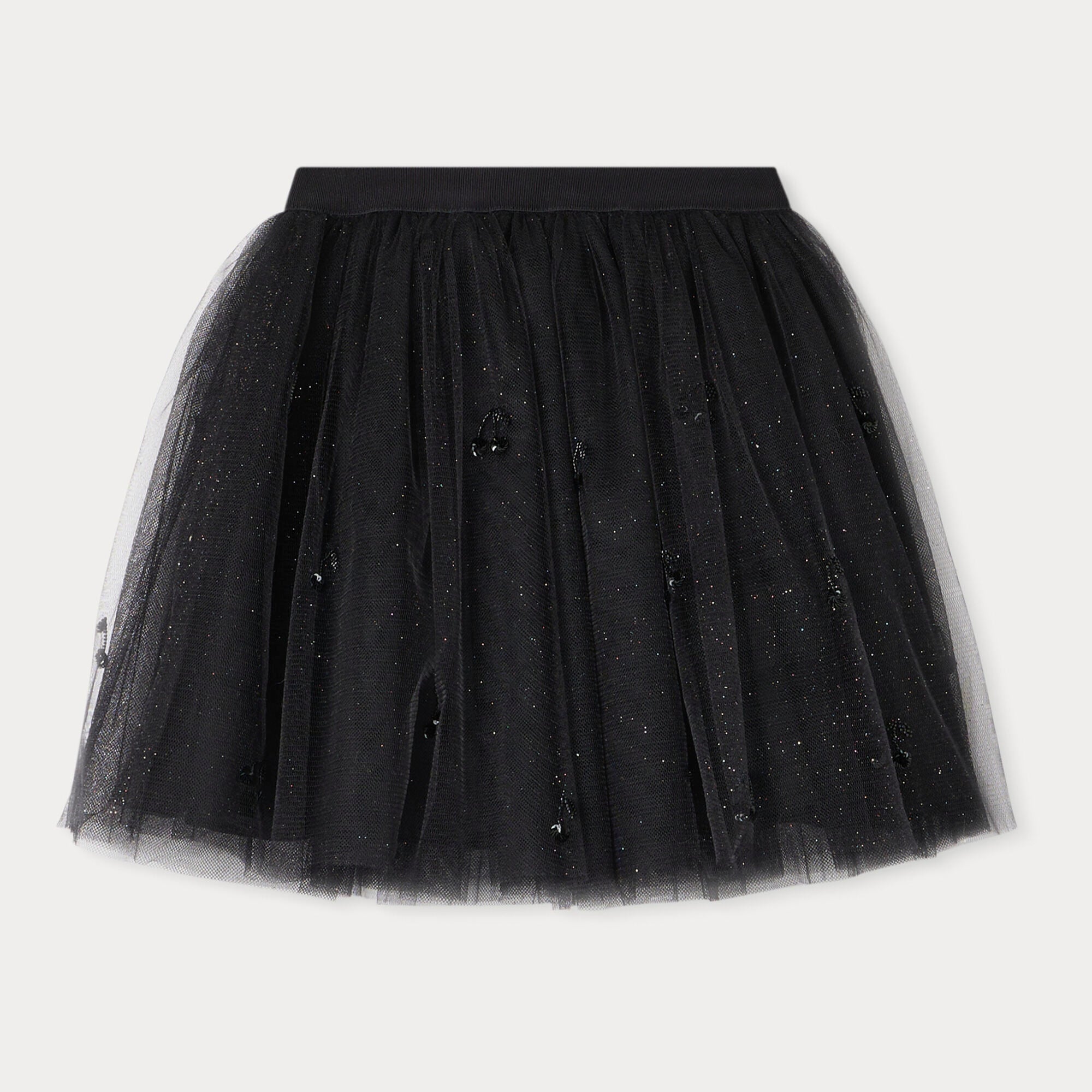 Girls Black Tulle Skirt