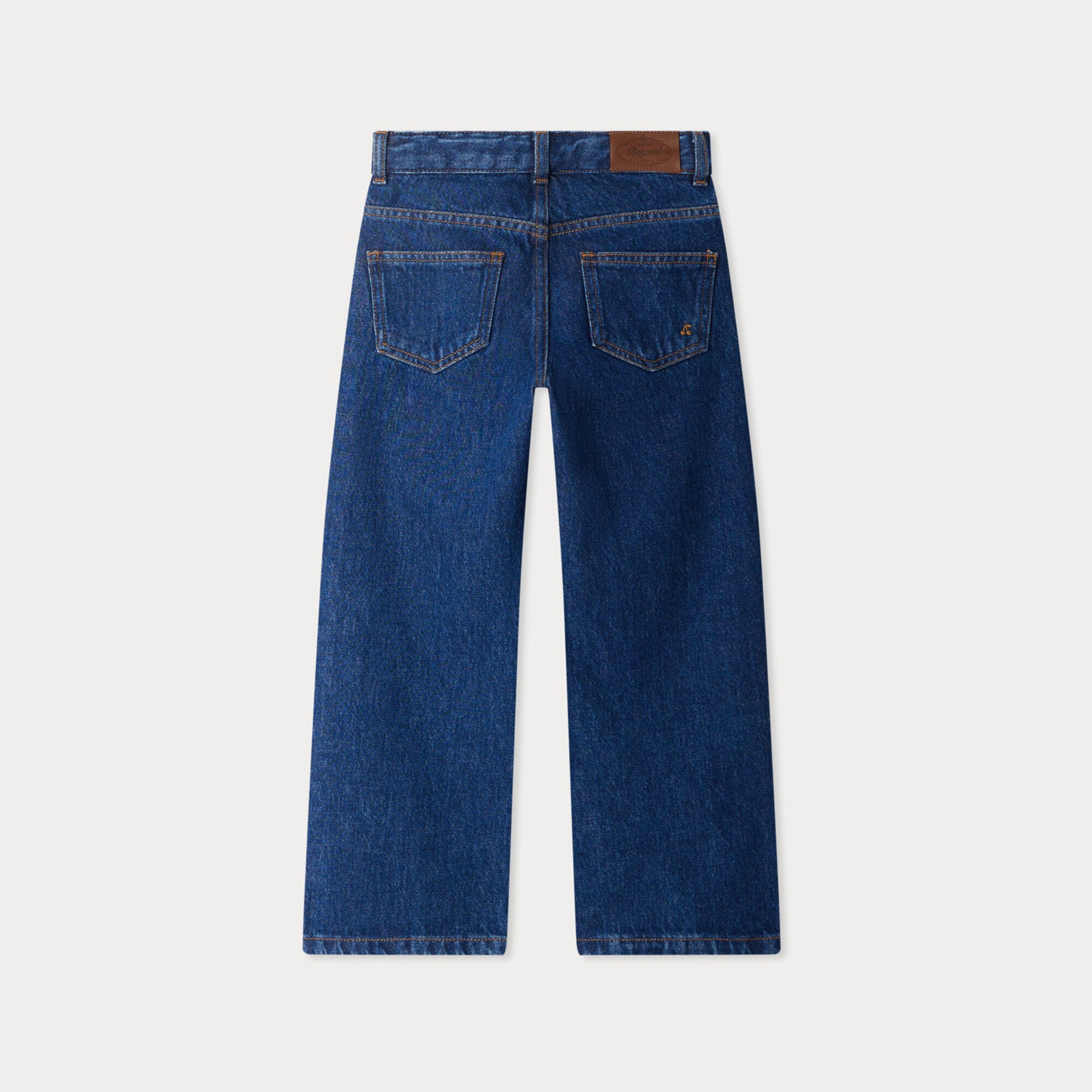 Girls Blue Denim Trousers