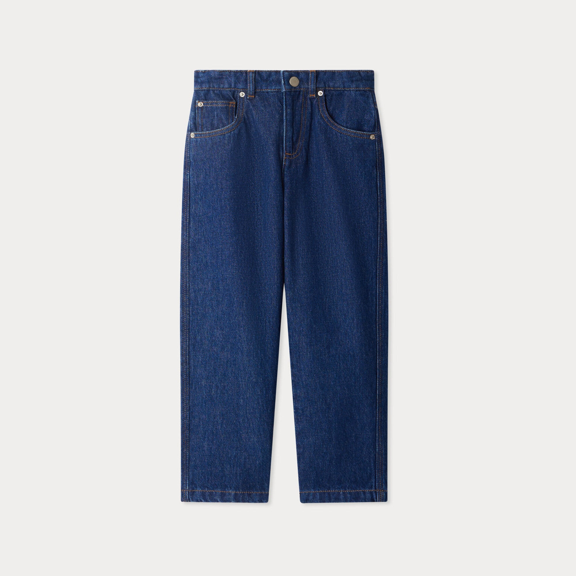 Boys & Girls Blue Denim Trousers