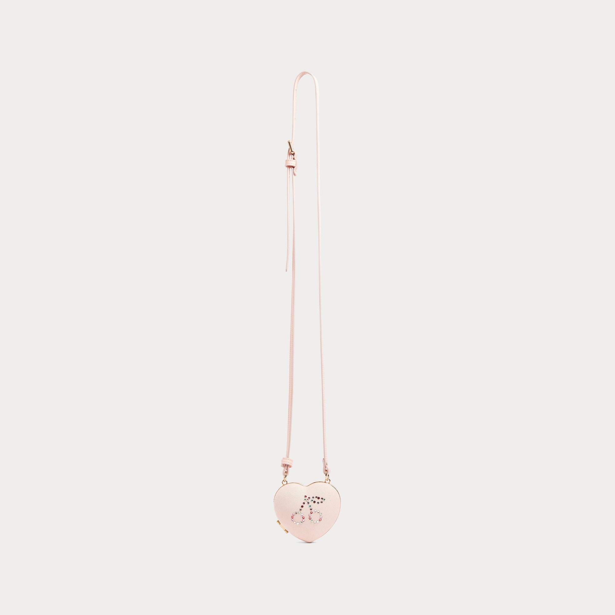 Girls Pink Heart Shoulder Bag(9x9cm)
