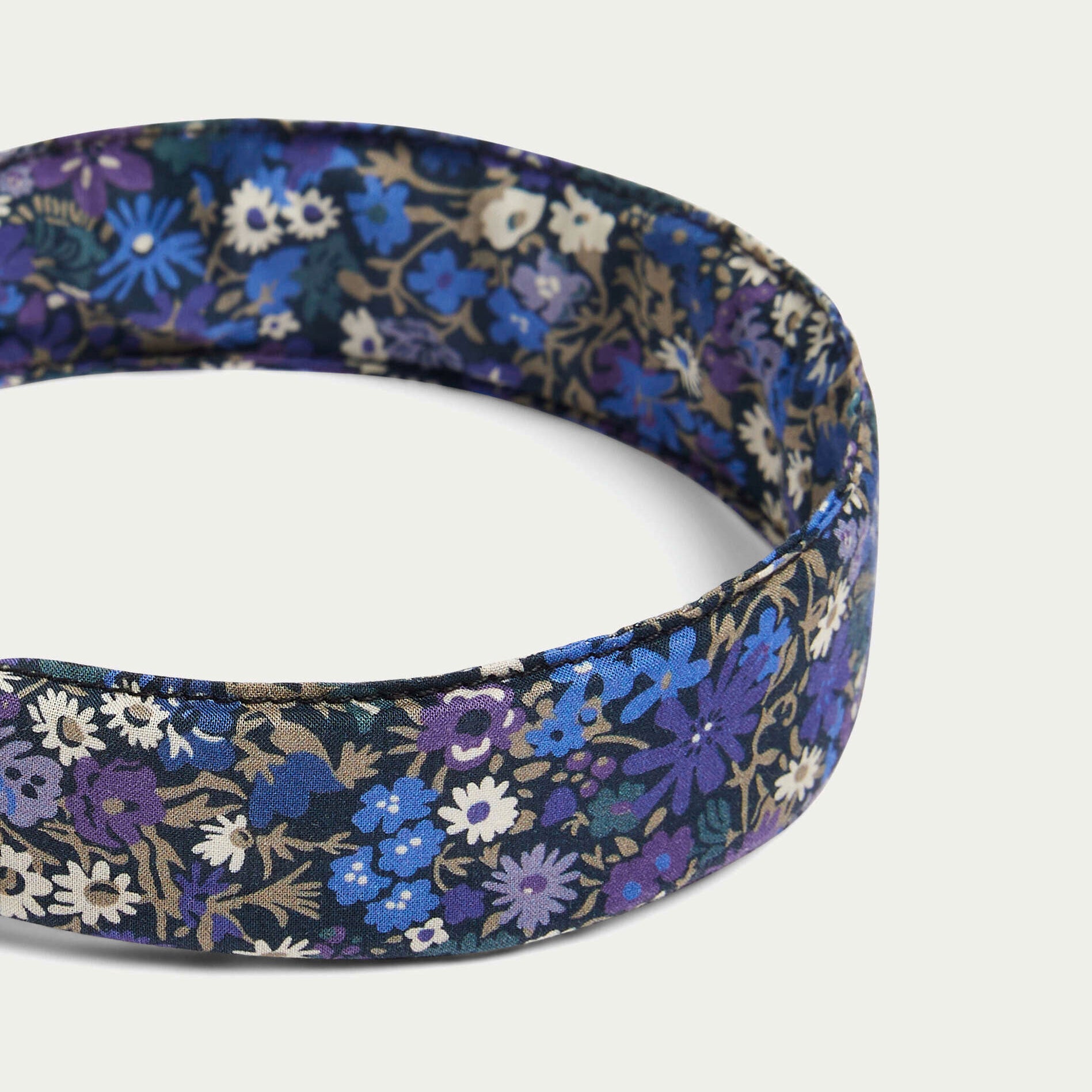 Girls Blue Floral Hairband