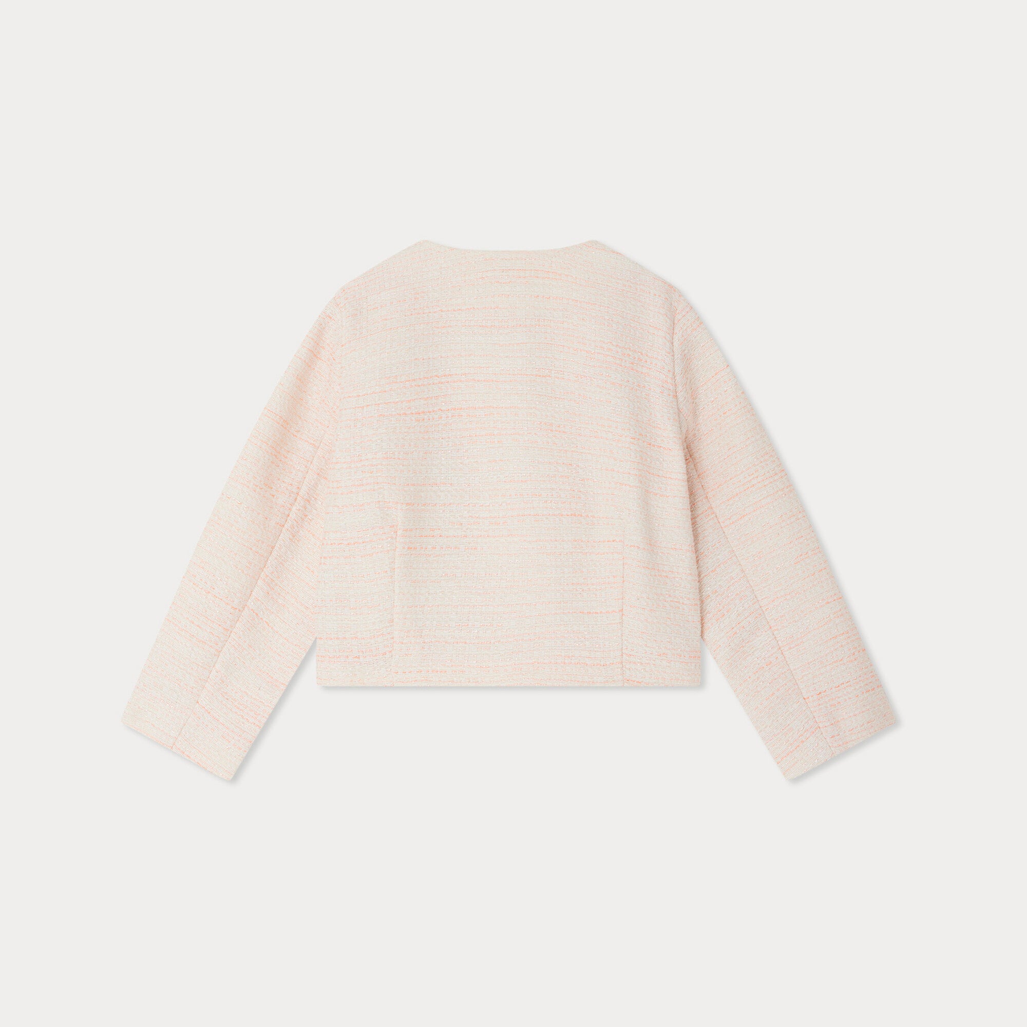 Girls Coral Cotton Jacket