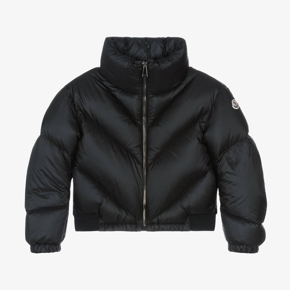 Girls Black "MIRA" Padded Down Jacket