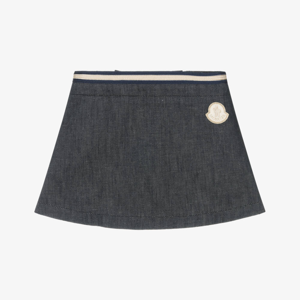 Girls Blue Denim Skirt