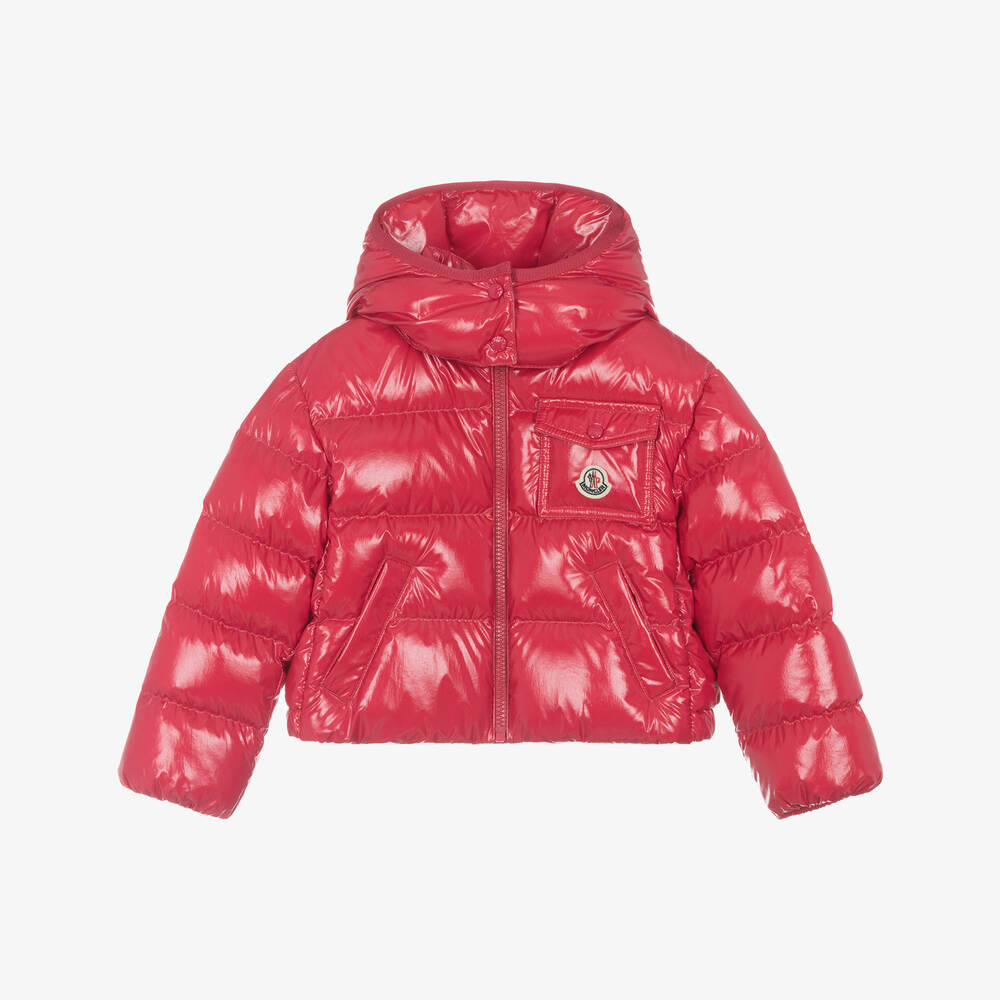 Girls Red"ANDRO"Padded Down Jacket
