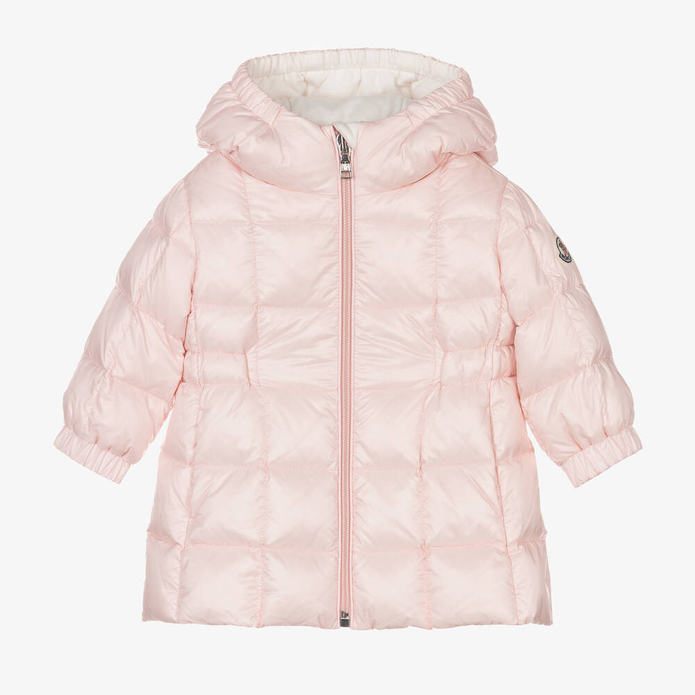 Baby Girls Light Pink "ANYA" Padded Down Coat