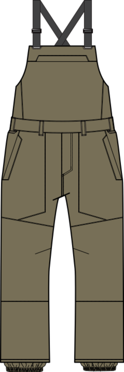 M Snowdial Bib