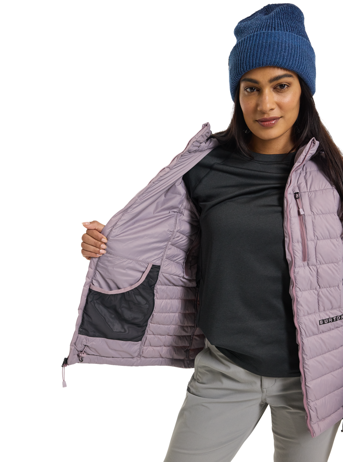 W Mid-Heat Down Insulator Hooded Jkt