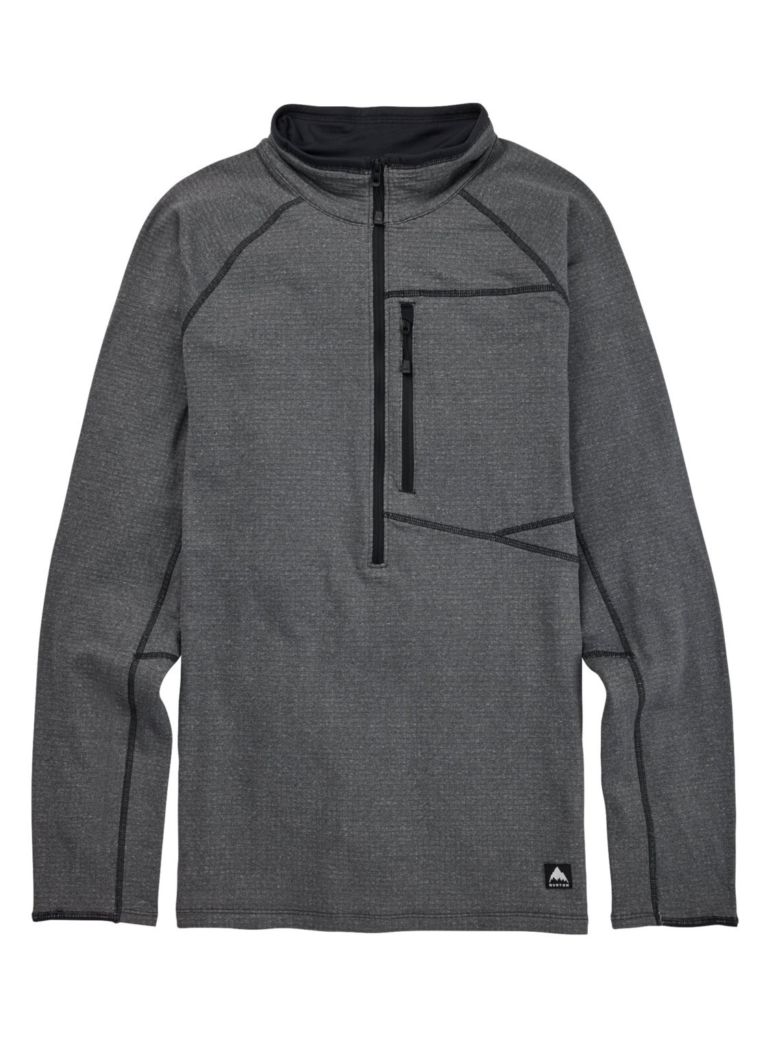 M Stockrun Grid 1/2 Zip
