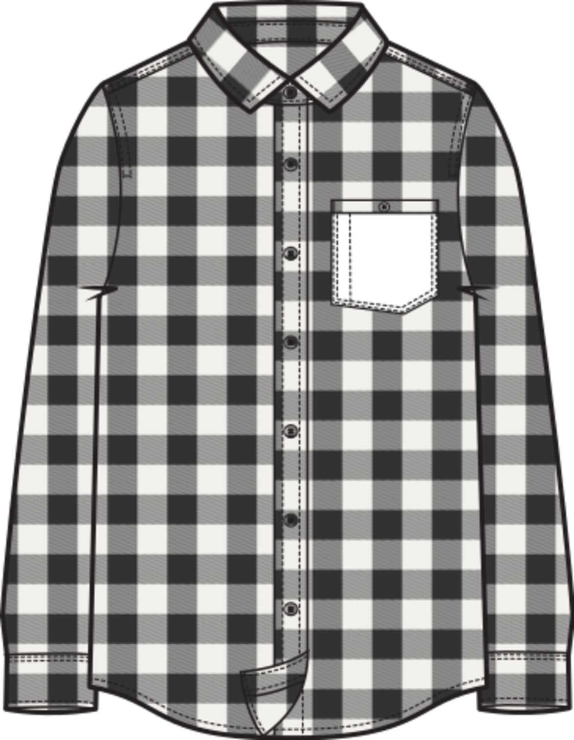 Women's Favorite Flannel Long Sleee