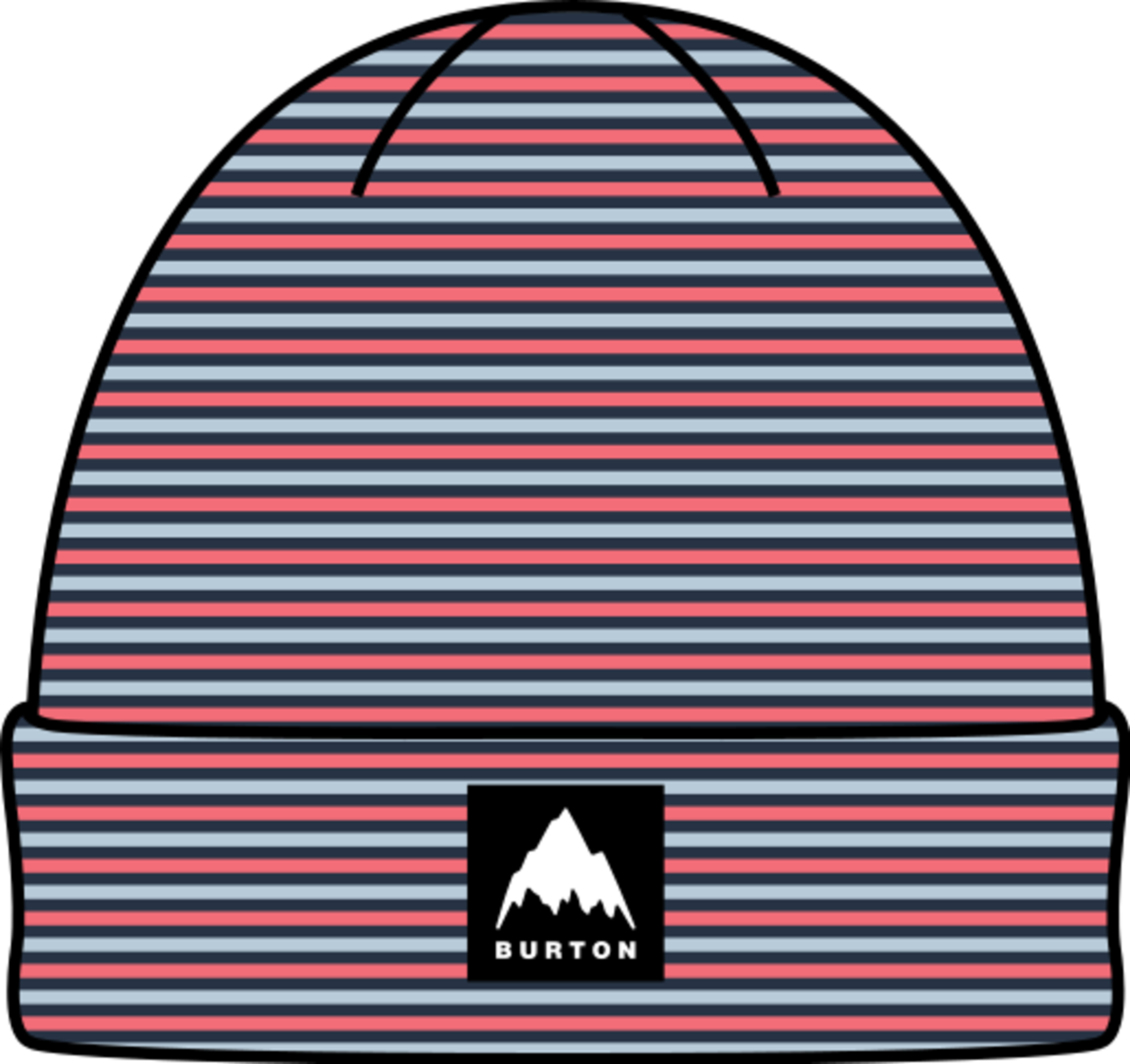 Kids' Recycled Stripe Beanie