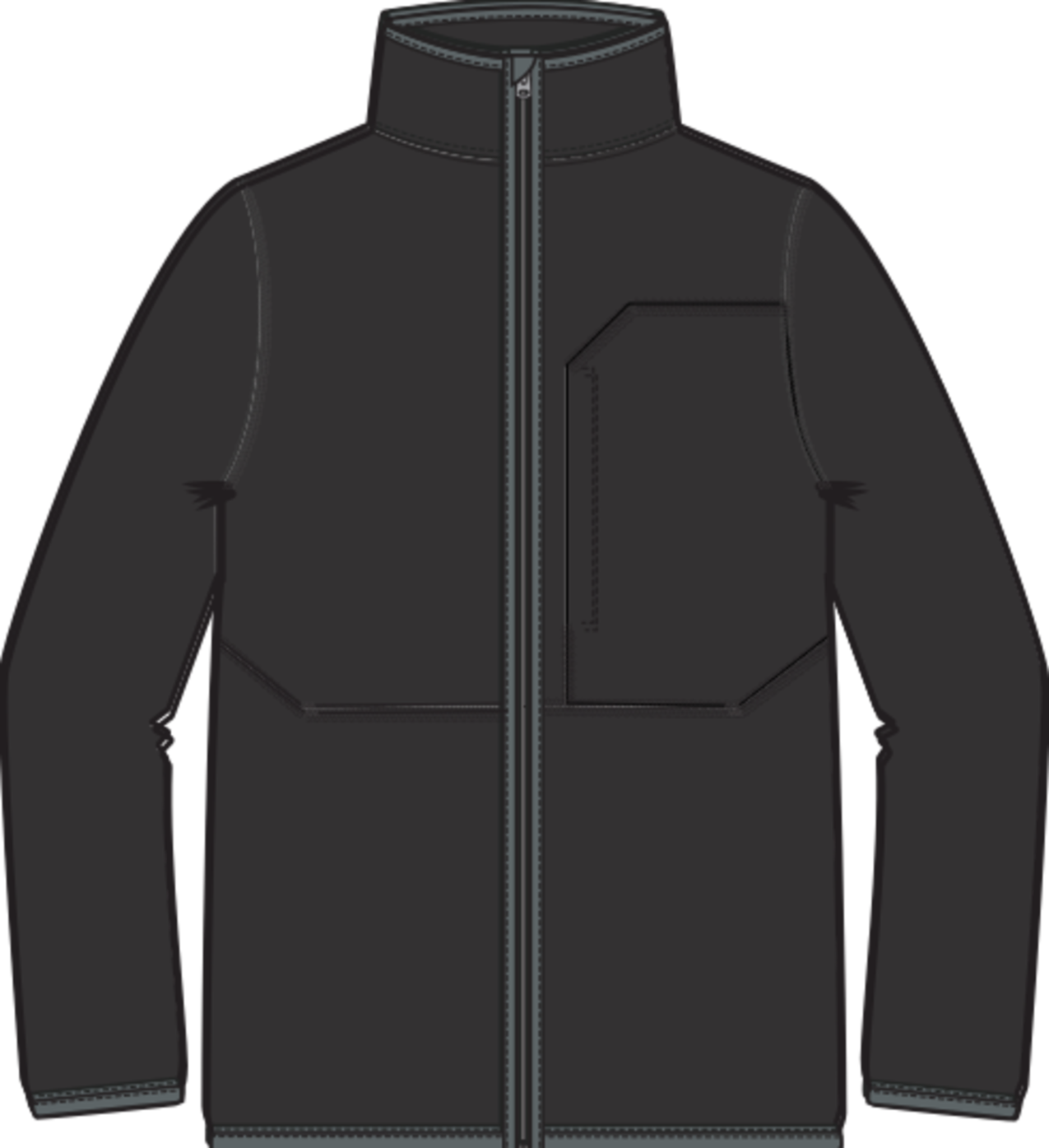 Men's Runin Full-Zip Fleece