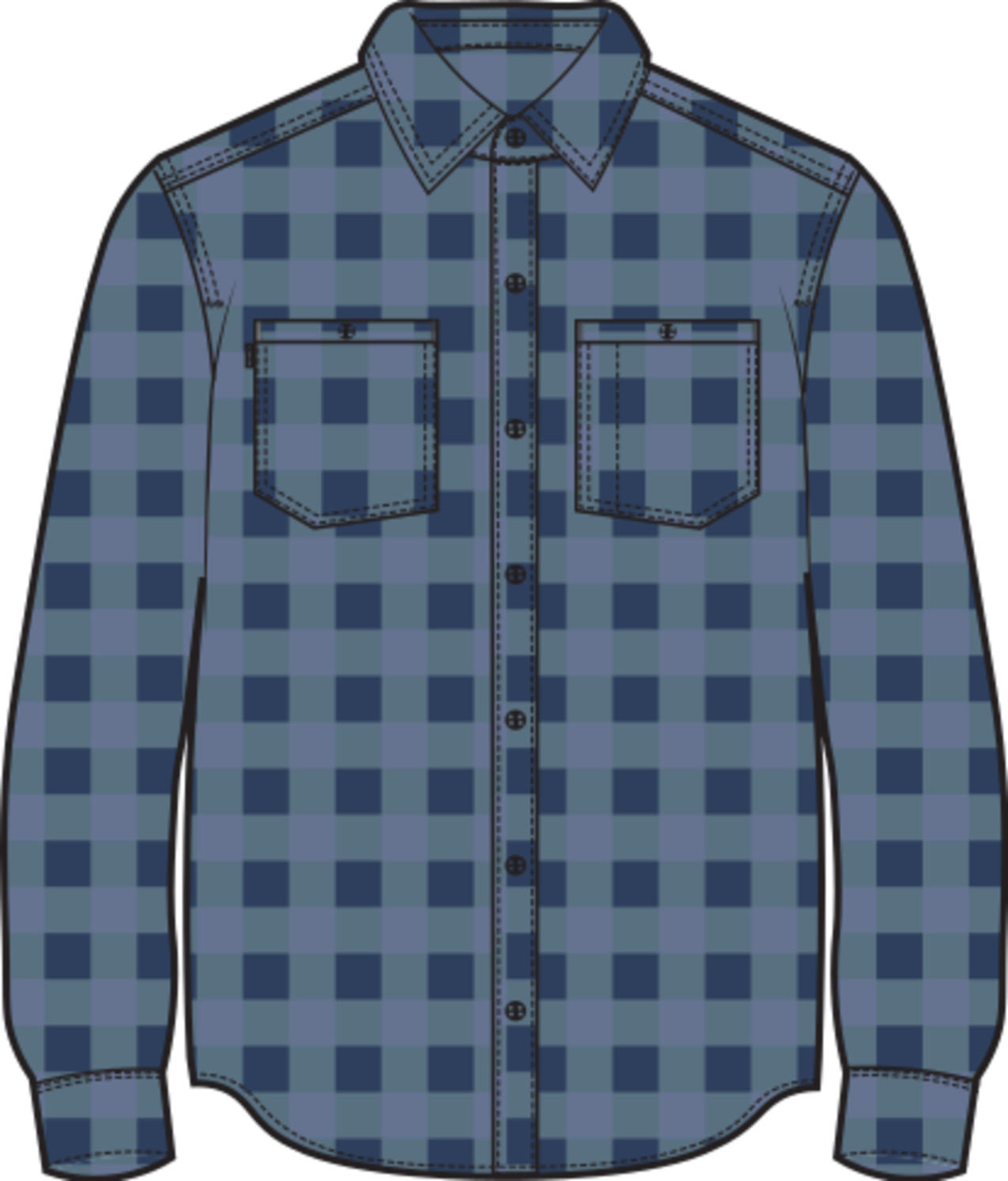 Men's Favorite Long Sleeve Flannel