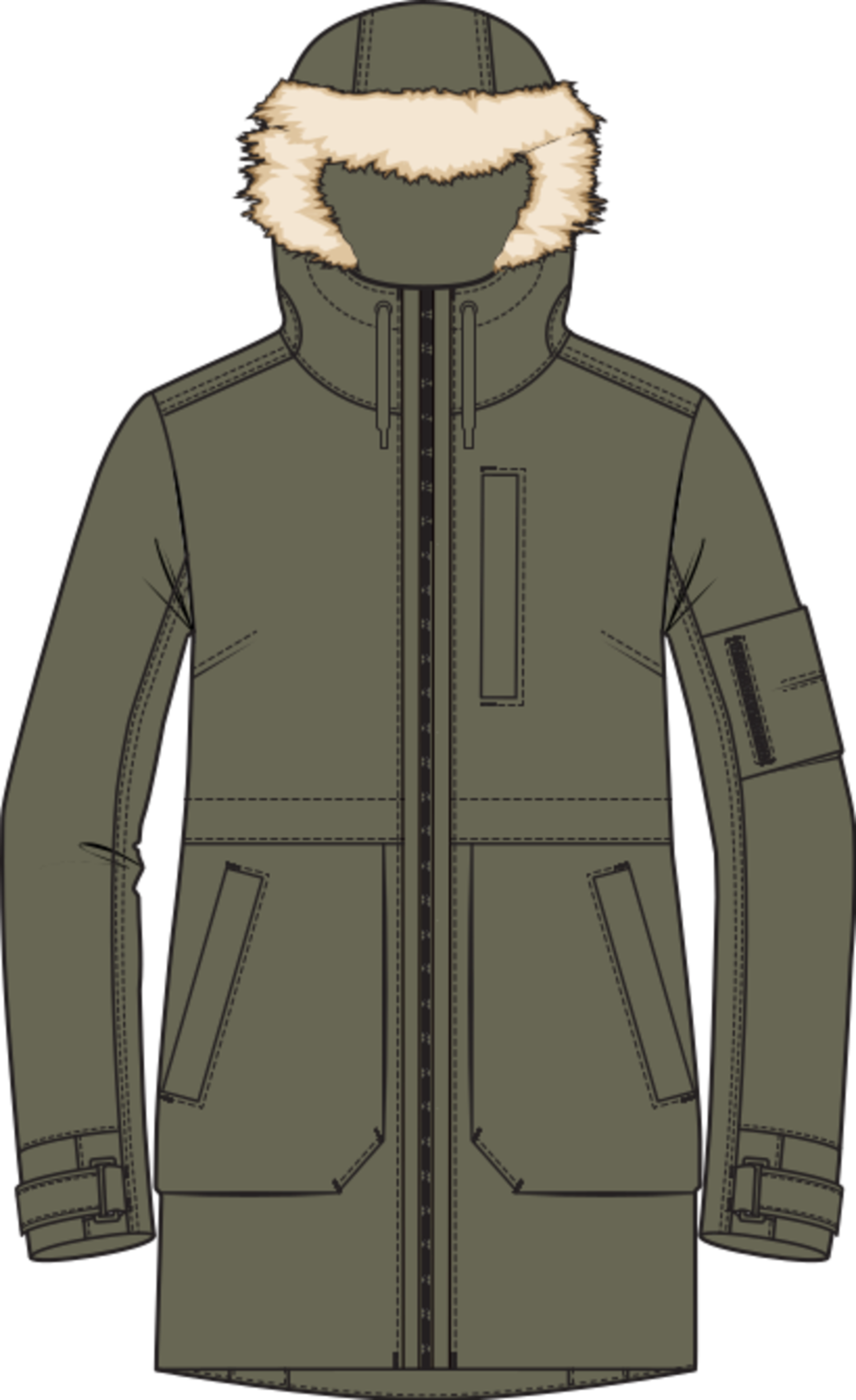 Women's Saxton Parka Jacket