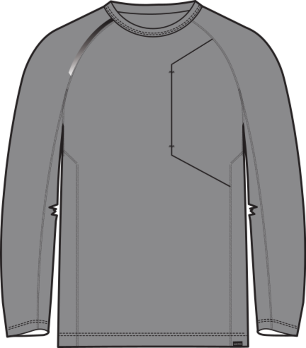 Men's Multipath Grid Crewneck Fleece