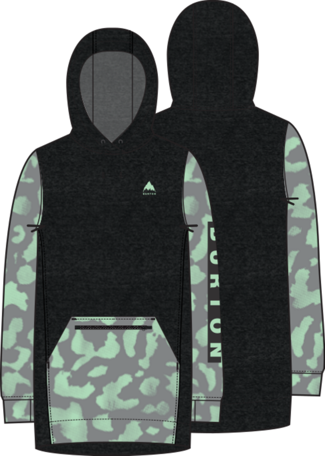 W Oak Long Hoodie PO