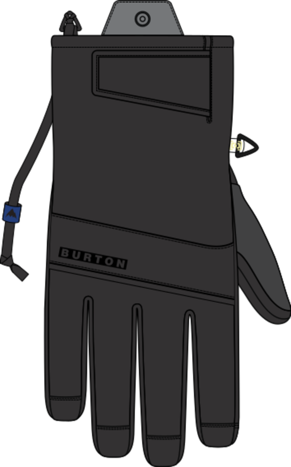 Women's Profile Under Gloves