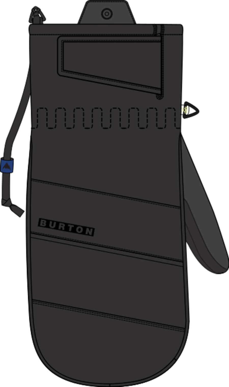 Men's Profile Under Mittens